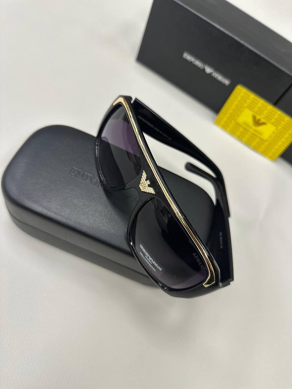 Emporio Armani Shield Plastic Frame Sunglasses Men's Women's Reps Sale UK Best Quality Sale AAA Replica