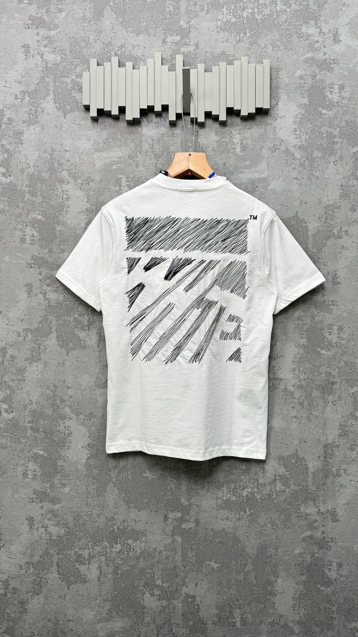 Off-White Scribble Diag Book Cotton Men's Women's T-Shirts in Different Colors Reps UK Best Quality AAA Replica
