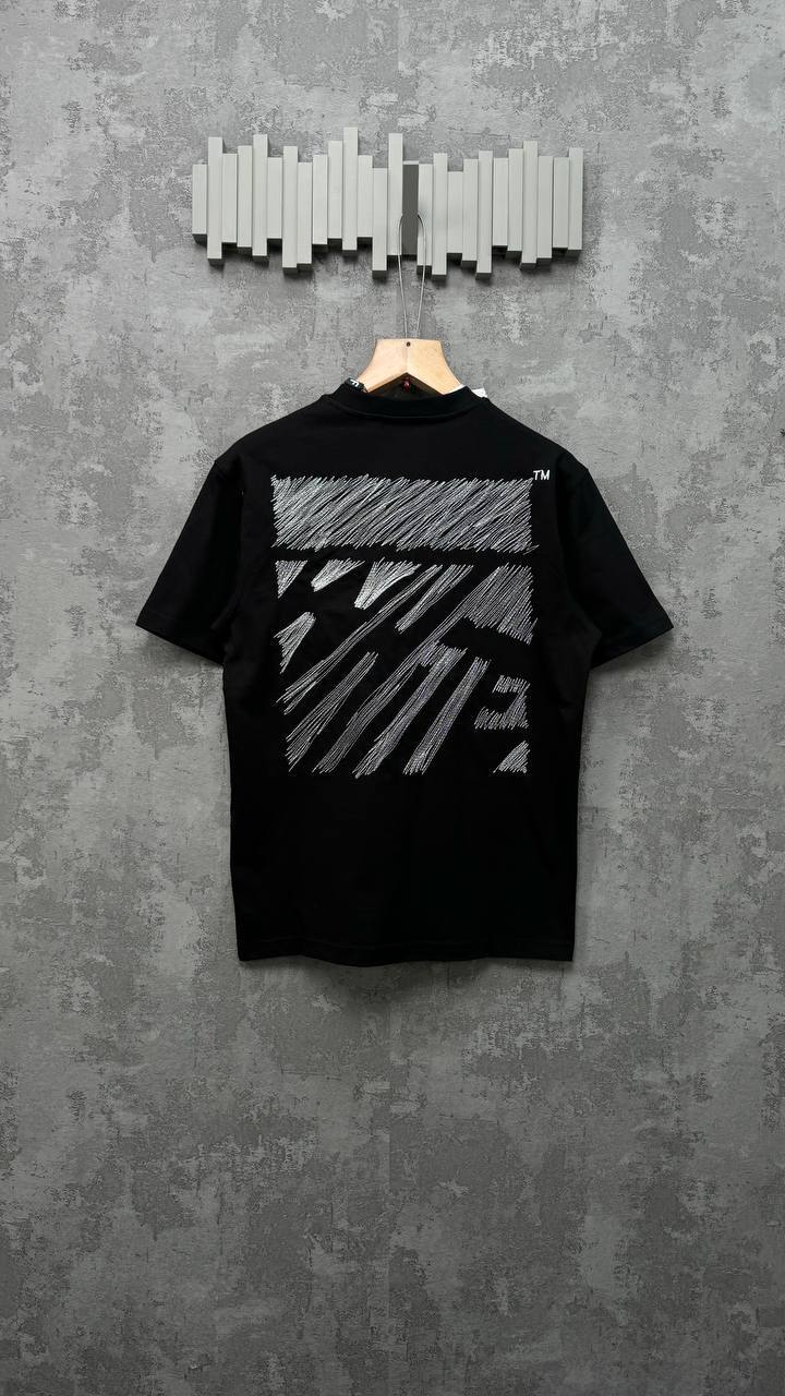 Off-White Scribble Diag Book Cotton Men's Women's T-Shirts in Different Colors Reps UK Best Quality AAA Replica