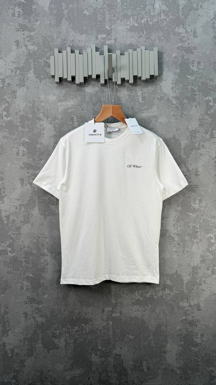 Off-White Scratch Tab Skate Men's Women's T-Shirts in White Color Reps Sale UK Best Quality AAA Replica