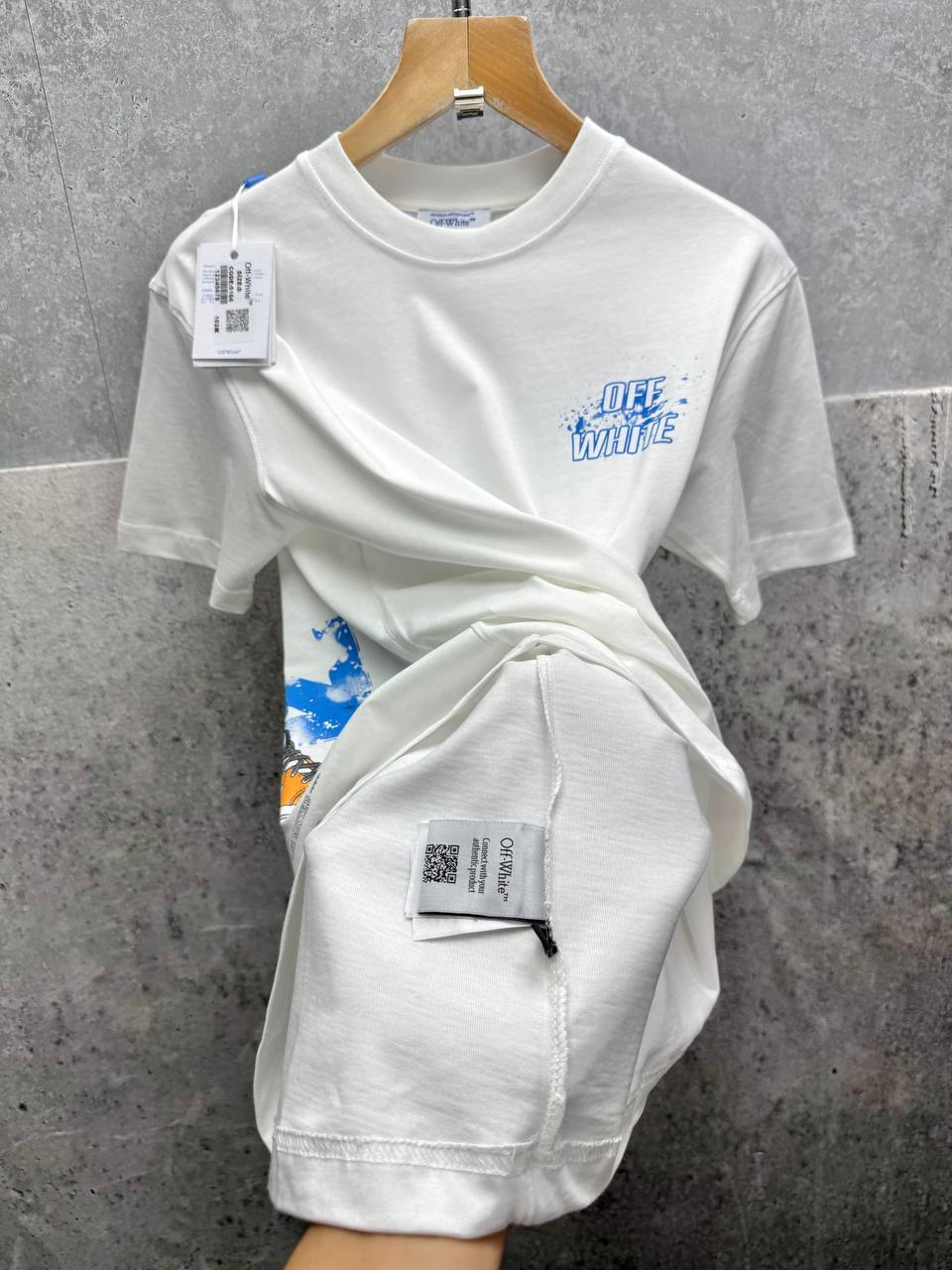 Off-White Looney Tunes Tasmanian Devil Men's Women's T-Shirts in 2 Colors Reps Sale UK Best Quality AAA Replica