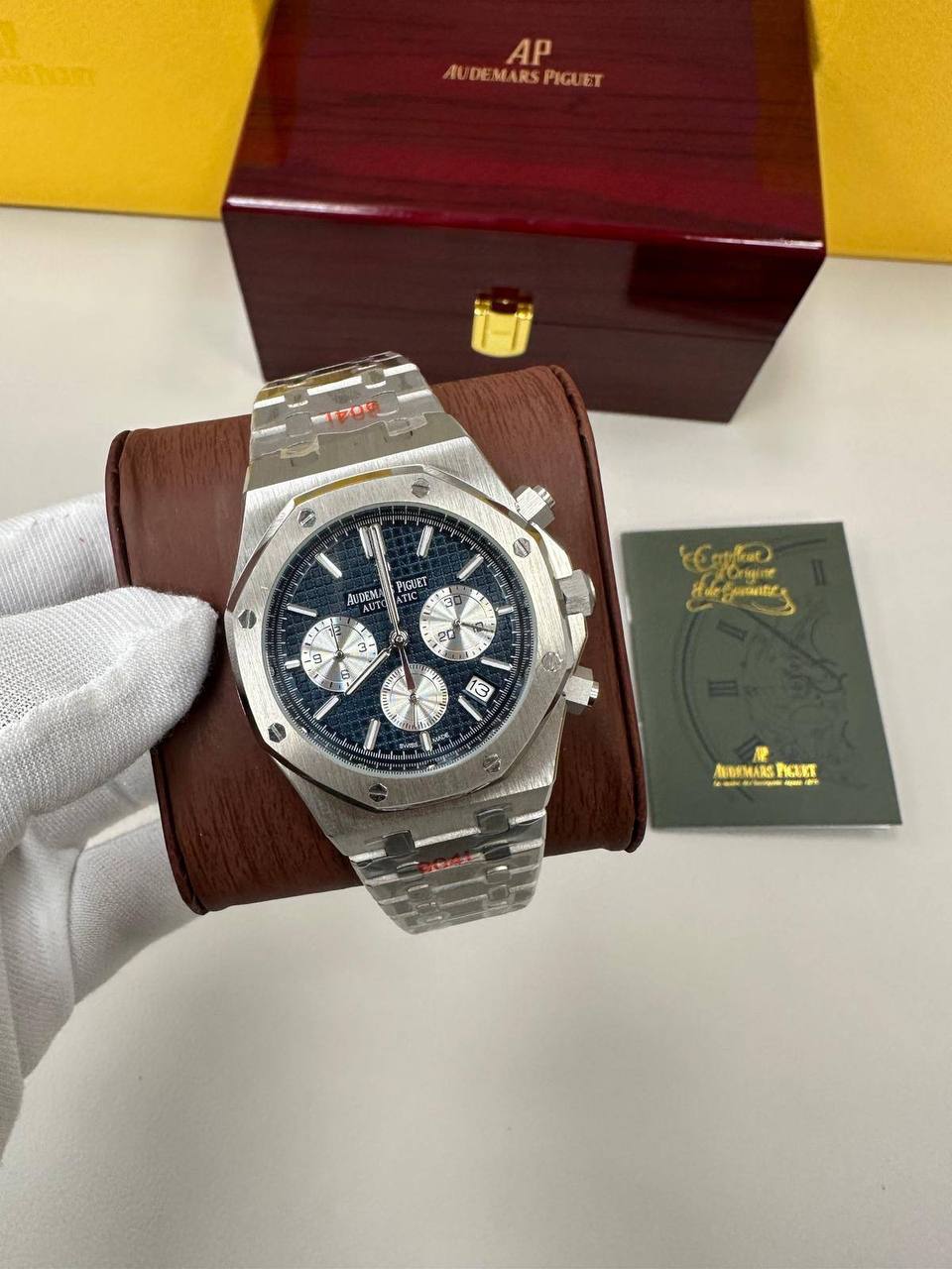 Audemars Piguet Royal Oak Chronograph 'Navy Blue' Dial Men's Watch Reps Sale UK Best Quality AAA Replica