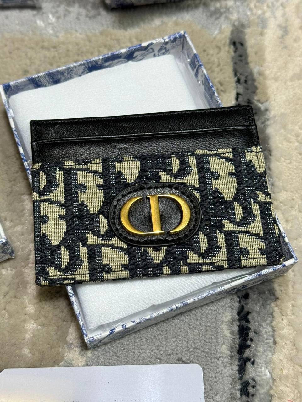 Dior 30 Montaigne Freesia Card Holder Men's Reps Sale UK Best Quality AAA Replica