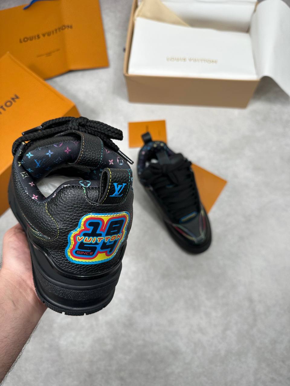 Louis Vuitton LV Skate Sneaker 'Gradient Monogram' Men's Trainers Reps Sale UK Best Quality AAA Replica