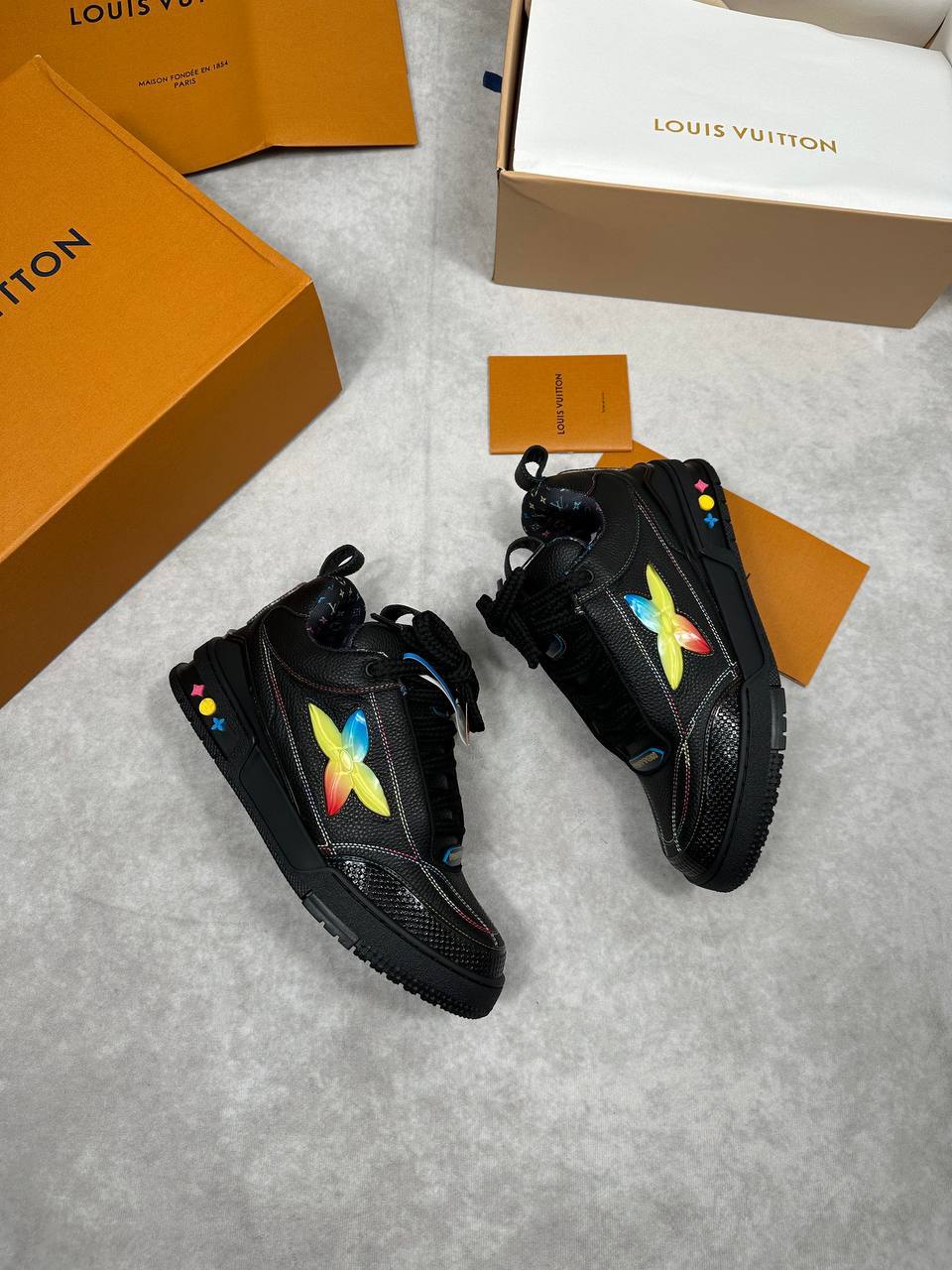 Louis Vuitton LV Skate Sneaker 'Gradient Monogram' Men's Trainers Reps Sale UK Best Quality AAA Replica