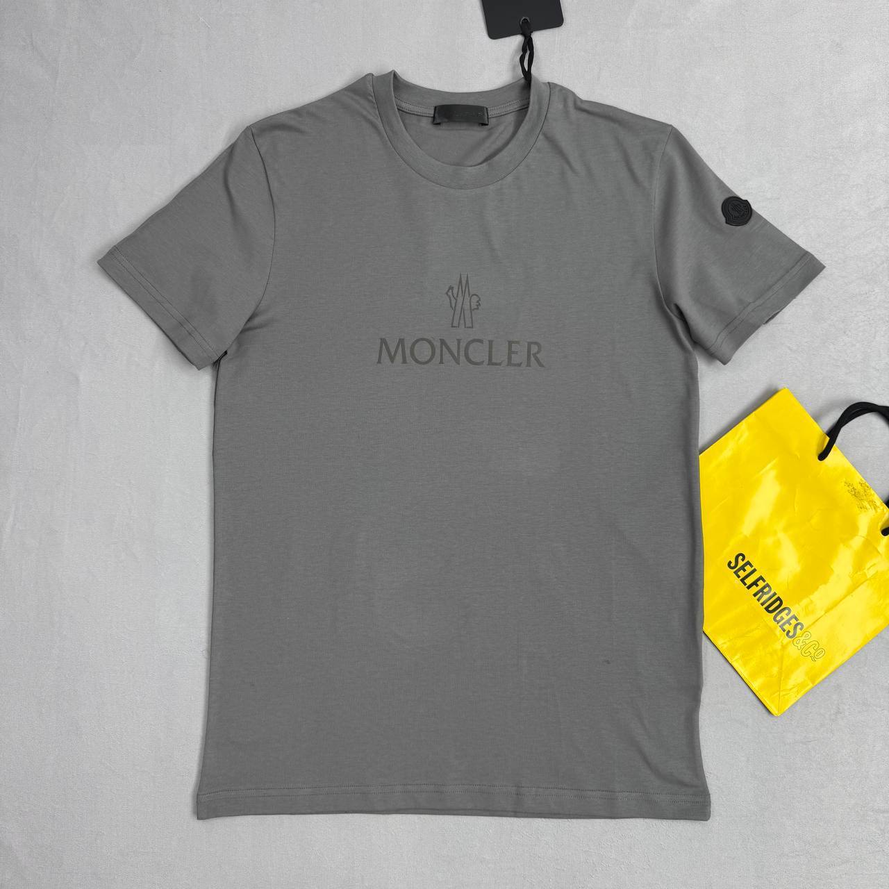 Moncler Lettering Logo T-Shirt Men's Women's in Different Colors Reps Sale UK Best Quality Replica
