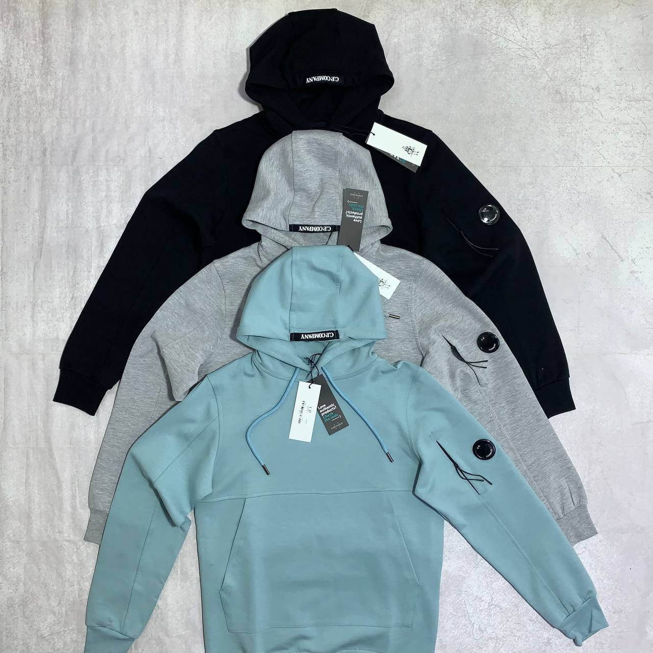 C.P. Company Diagonal Raised Fleece Hoodie Men's Women's Hoodie in Different Colors Reps Sale UK Best Quality AAA Replica