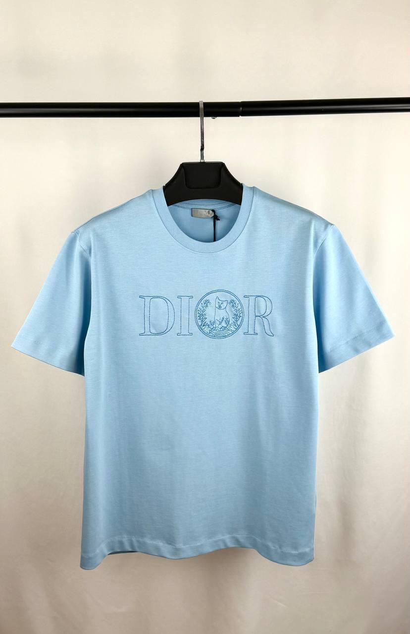 Dior Hylton Nel Logo Printed Men's Women's T-Shirt in 2 Colors Reps UK Best Quality AAA Replica