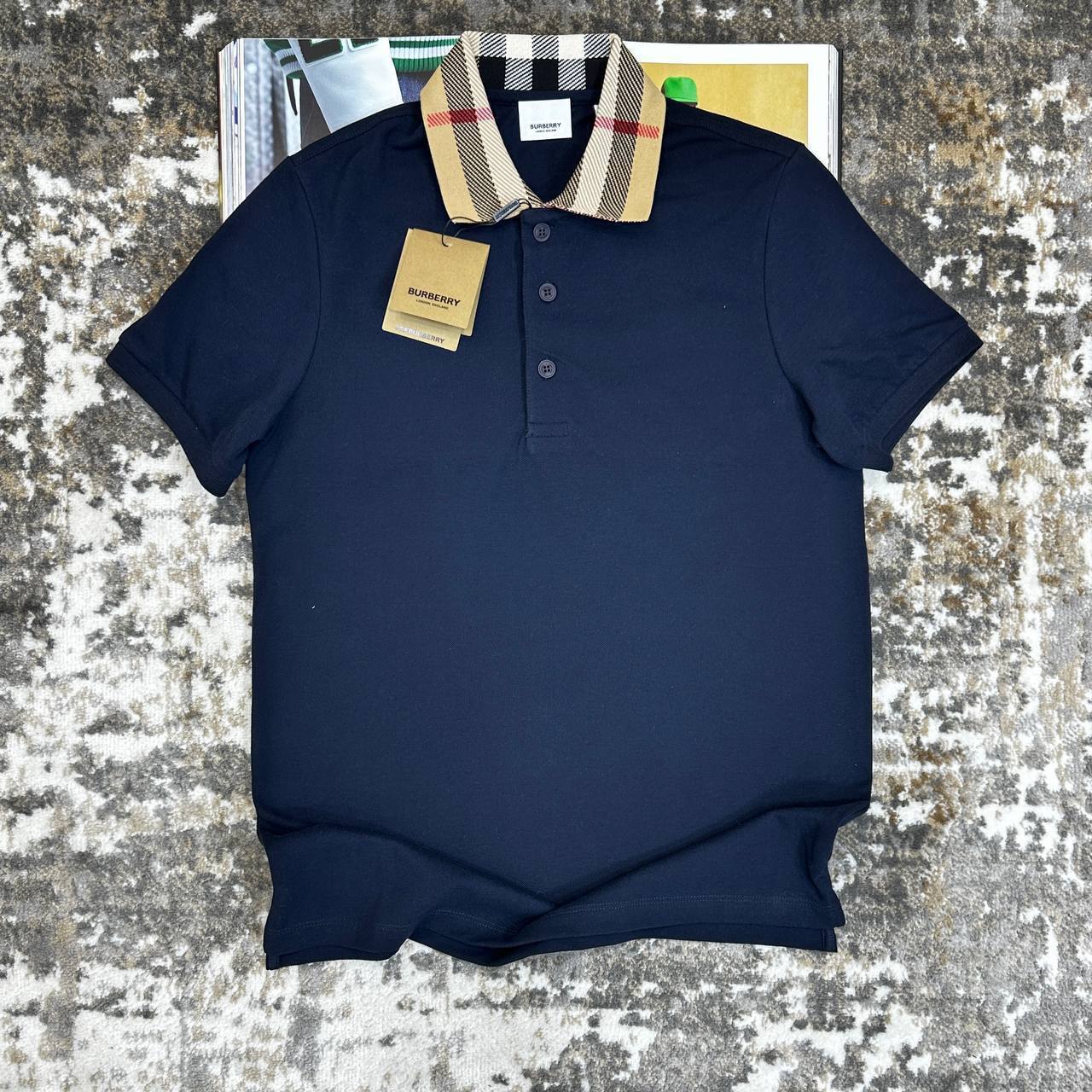 Burberry Check Cotton Piqué Polo Shirts Men's in Different Colors Reps Sale UK Sale Best Quality AAA Replica