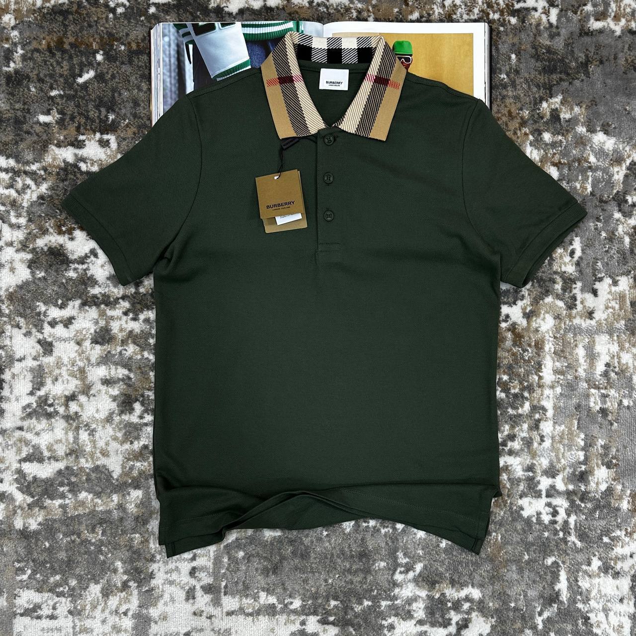 Burberry Check Cotton Piqué Polo Shirts Men's in Different Colors Reps Sale UK Sale Best Quality AAA Replica