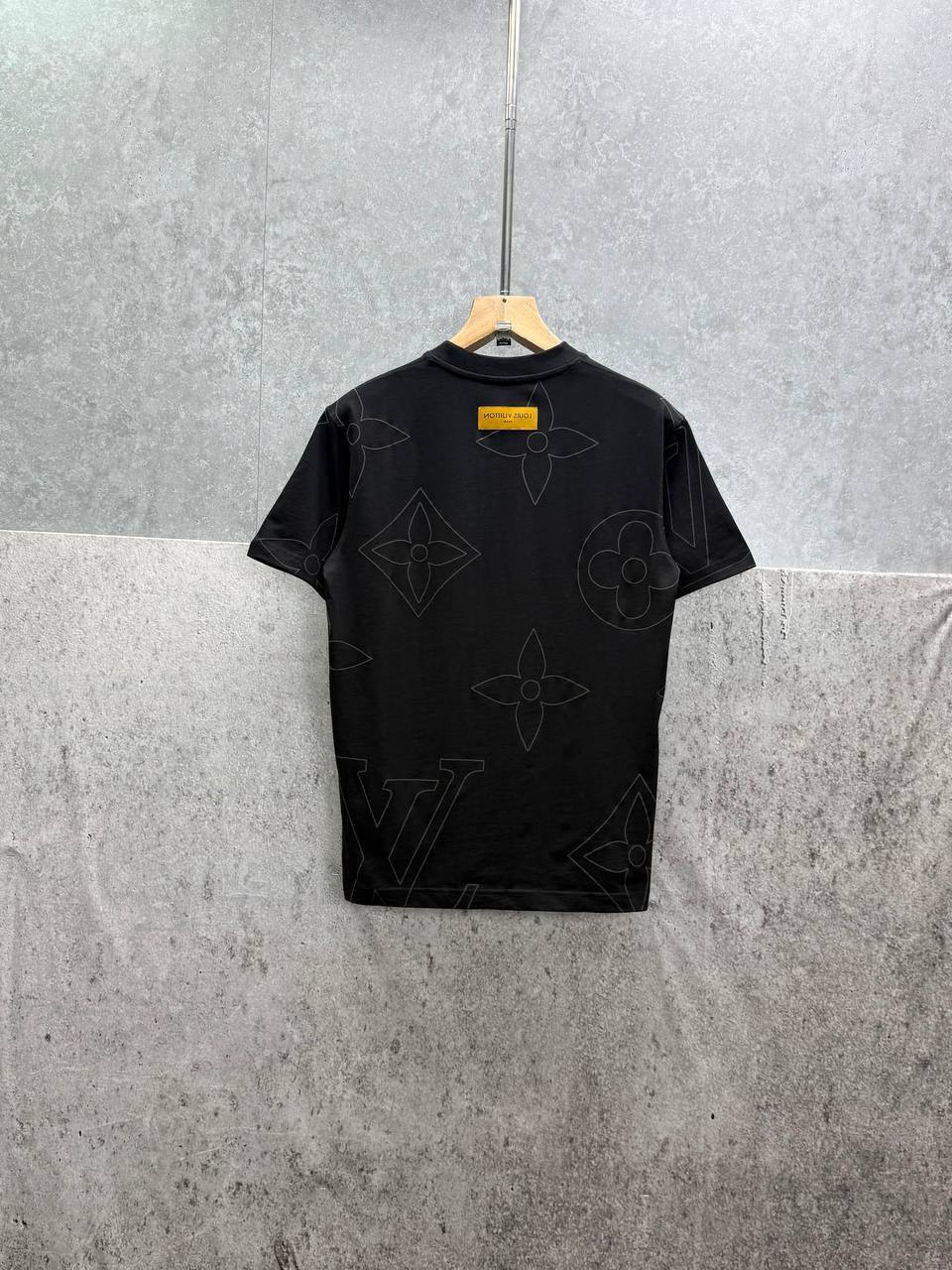 Louis Vuitton LV Monogram Embroidered T-Shirts Men's Women's in 2 Colors Reps Sale UK Best Quality AAA Replica