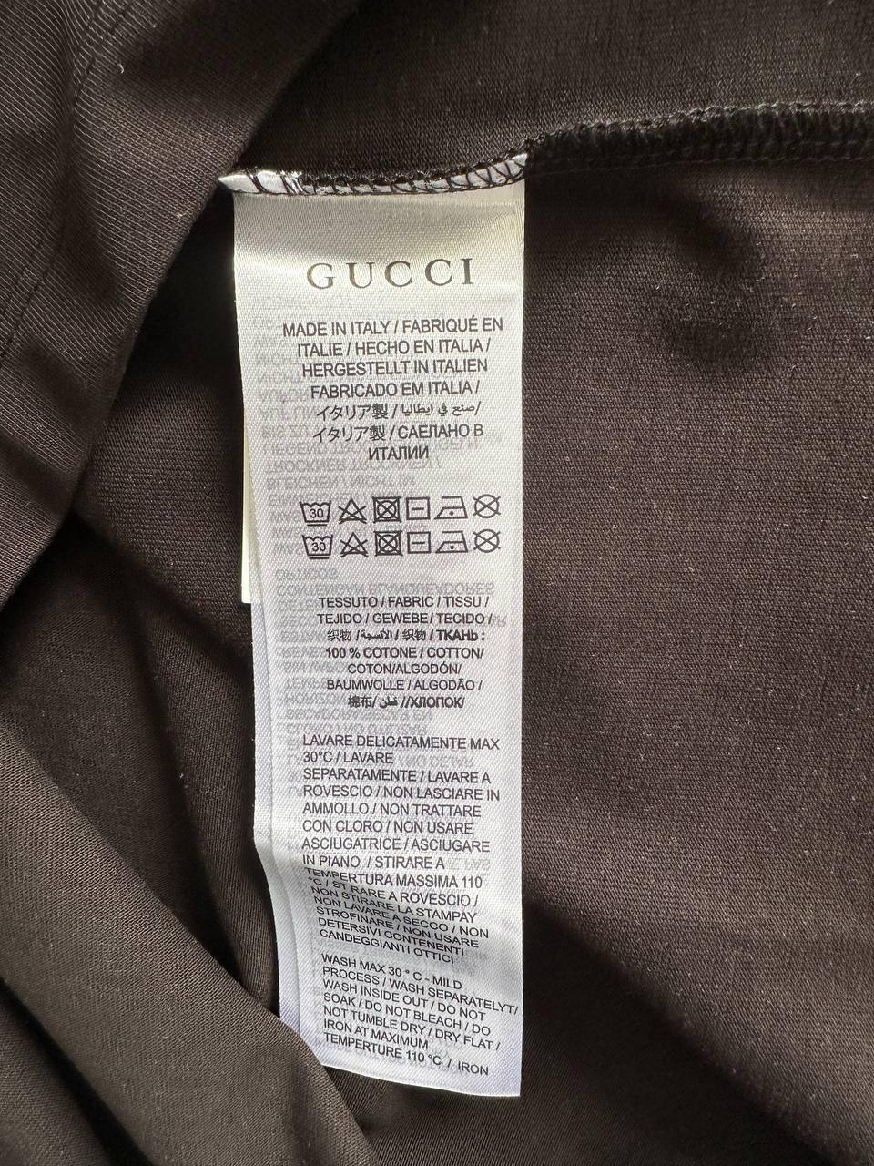 Gucci Logo Print Men's Women's T-Shirts in 2 Colors Reps Sale UK Best Quality Sale AAA Replica