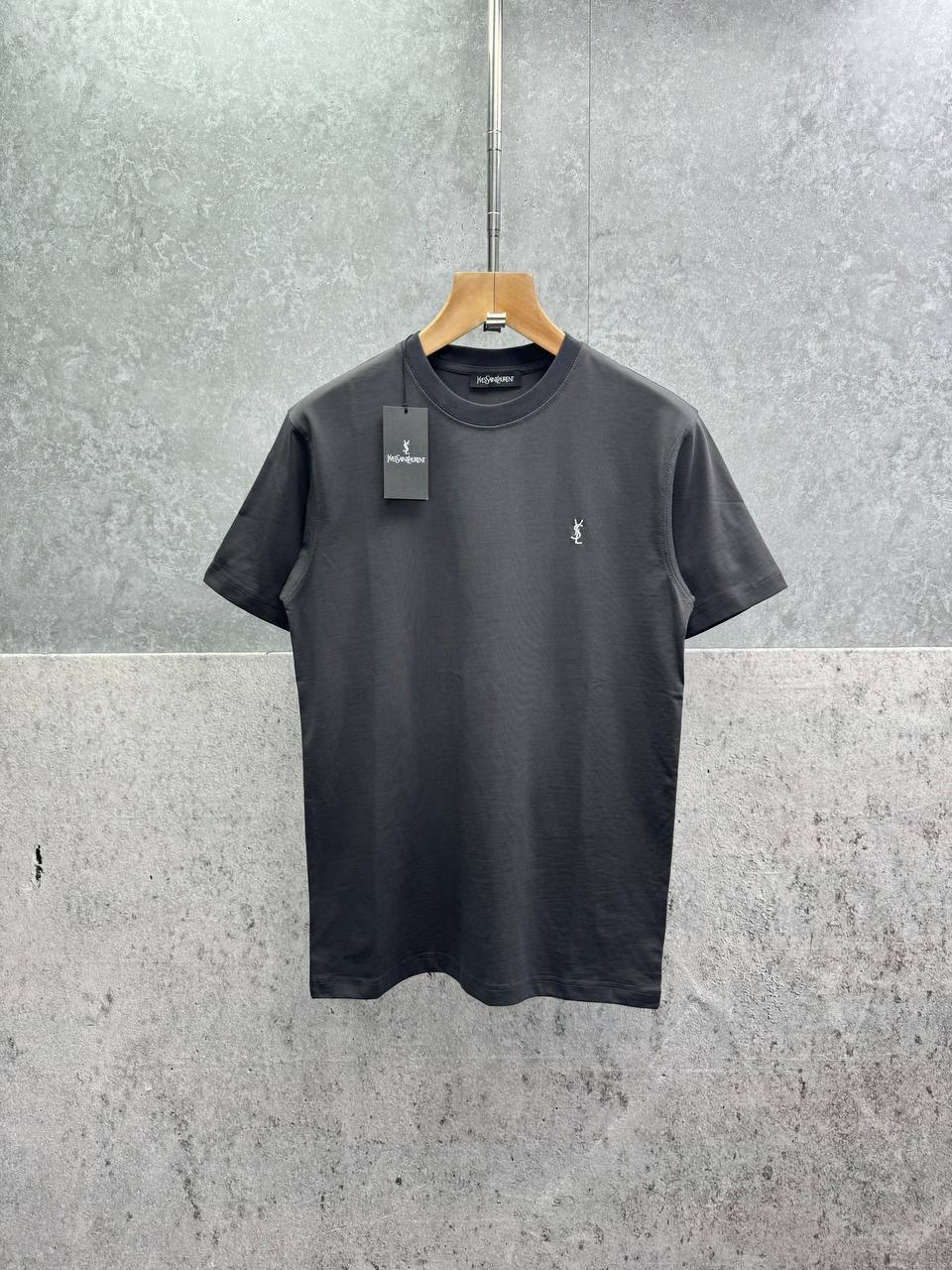 Saint Laurent Logo Icon Men's Women's T-Shirt in Different Colors Reps Sale UK Best Quality AAA Replica