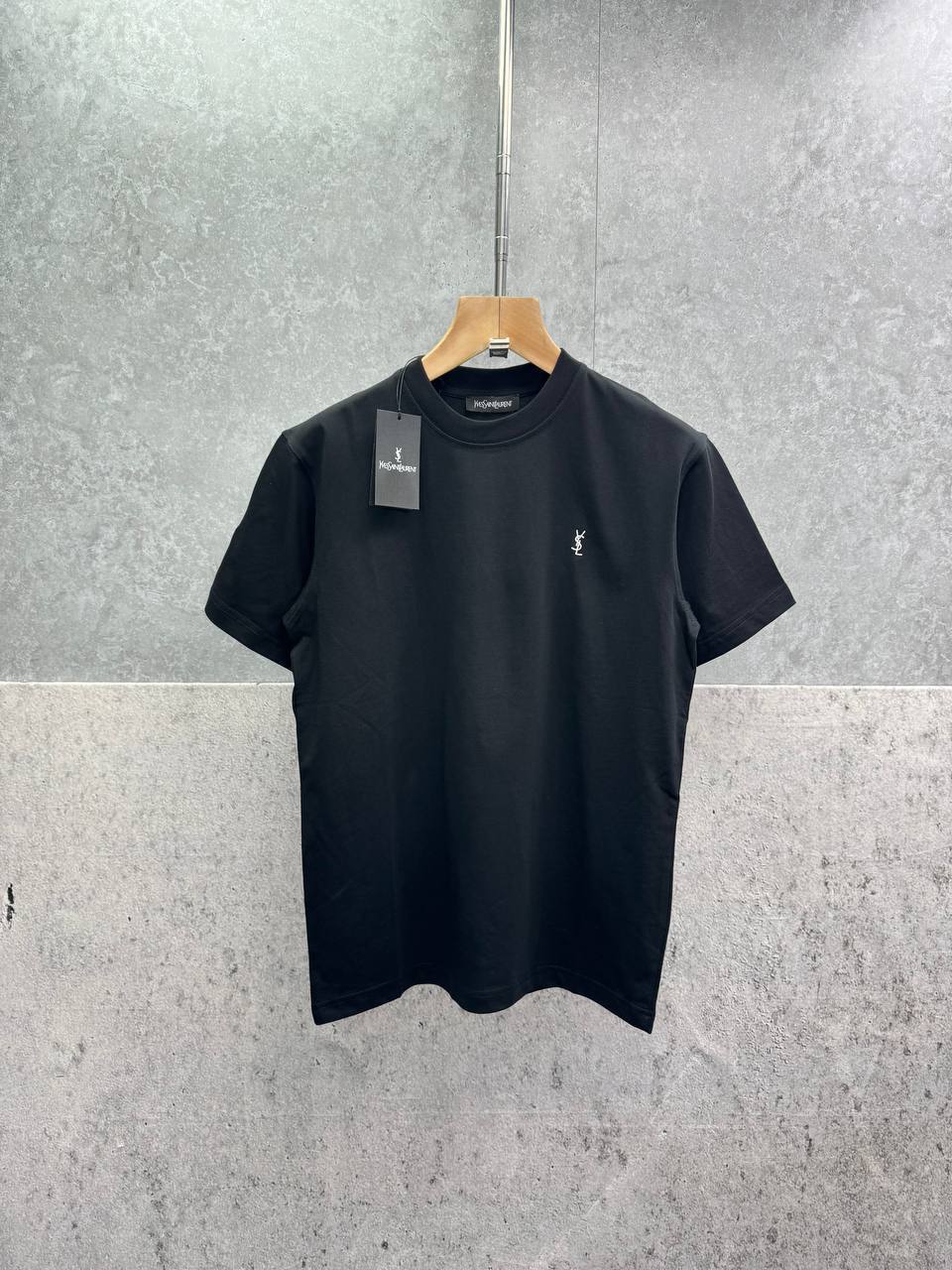 Saint Laurent Logo Icon Men's Women's T-Shirt in Different Colors Reps Sale UK Best Quality AAA Replica