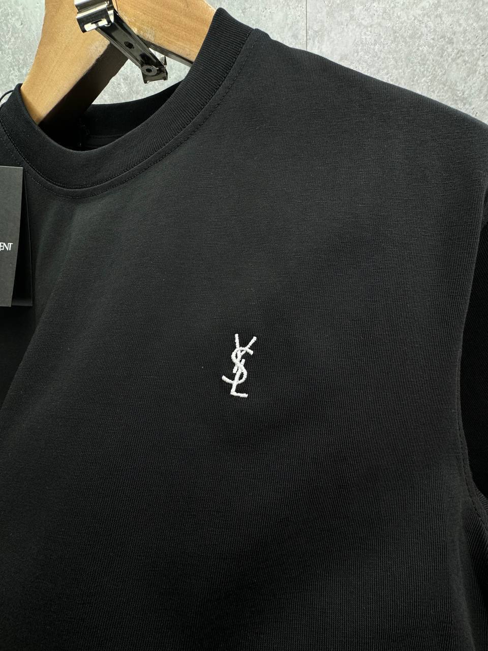 Saint Laurent Logo Icon Men's Women's T-Shirt in Different Colors Reps Sale UK Best Quality AAA Replica