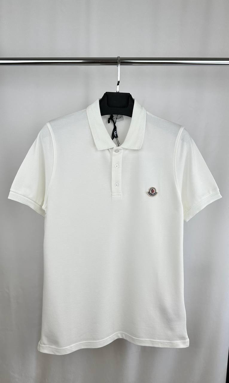 Moncler Logo Patch Cotton Polo Shirts Men's in Different Colors Reps UK Best Sale Quality AAA Replica