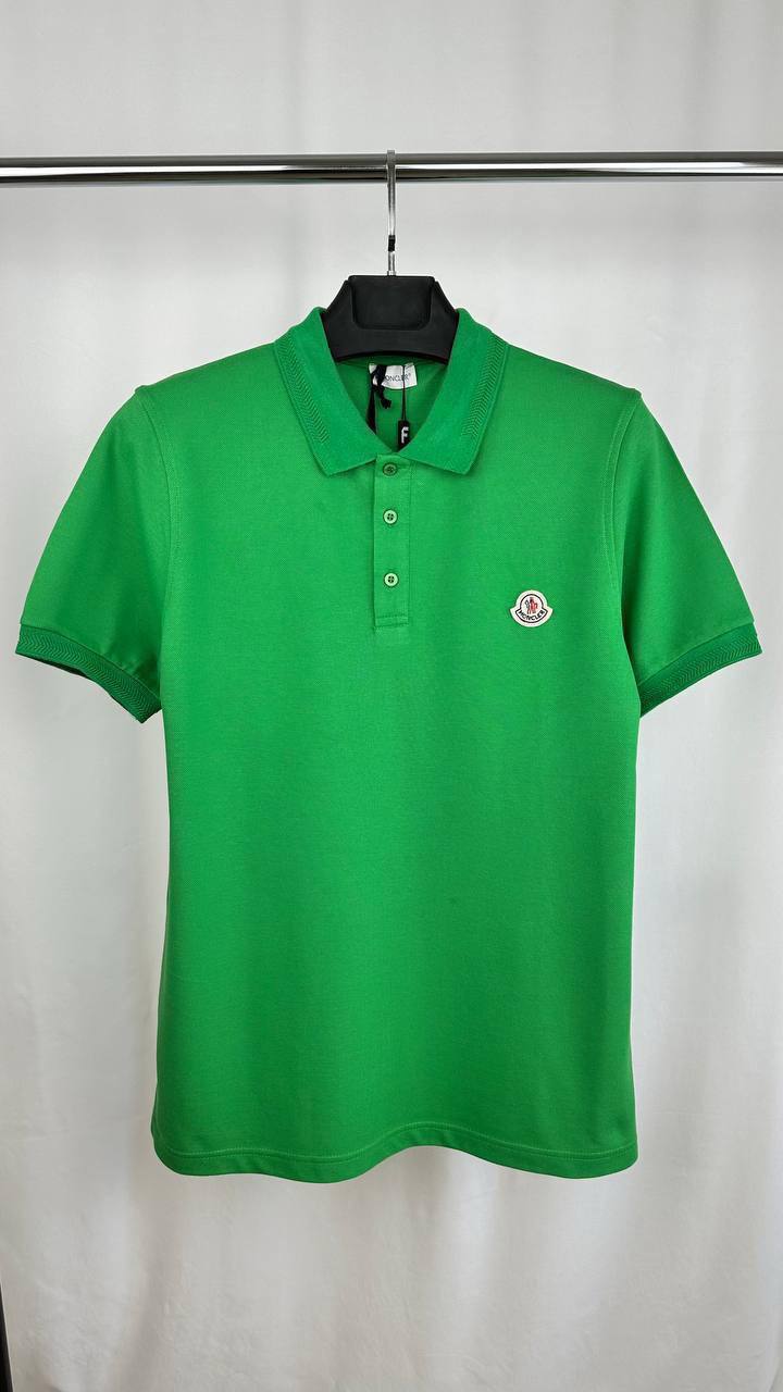 Moncler Logo Patch Cotton Polo Shirts Men's in Different Colors Reps UK Best Sale Quality AAA Replica