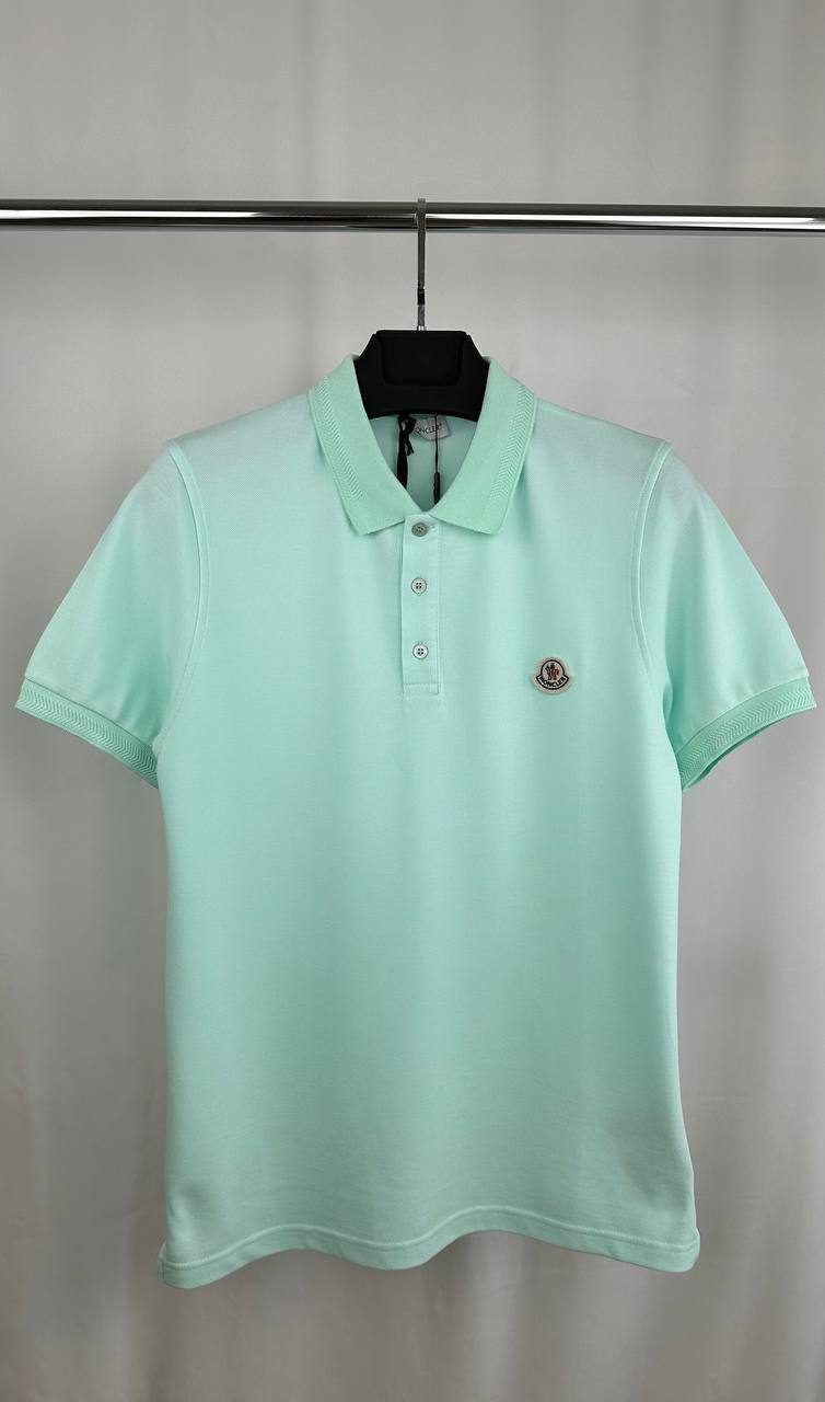 Moncler Logo Patch Cotton Polo Shirts Men's in Different Colors Reps UK Best Sale Quality AAA Replica