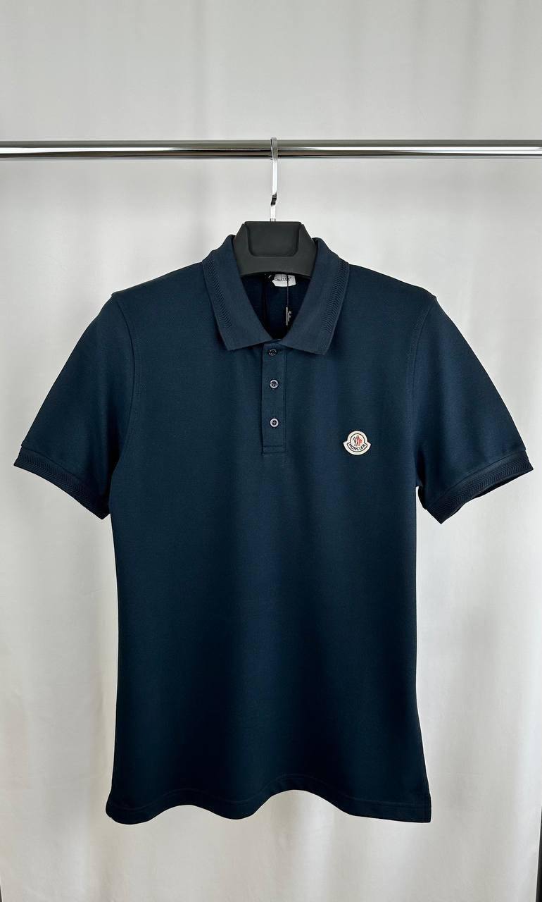 Moncler Logo Patch Cotton Polo Shirts Men's in Different Colors Reps UK Best Sale Quality AAA Replica