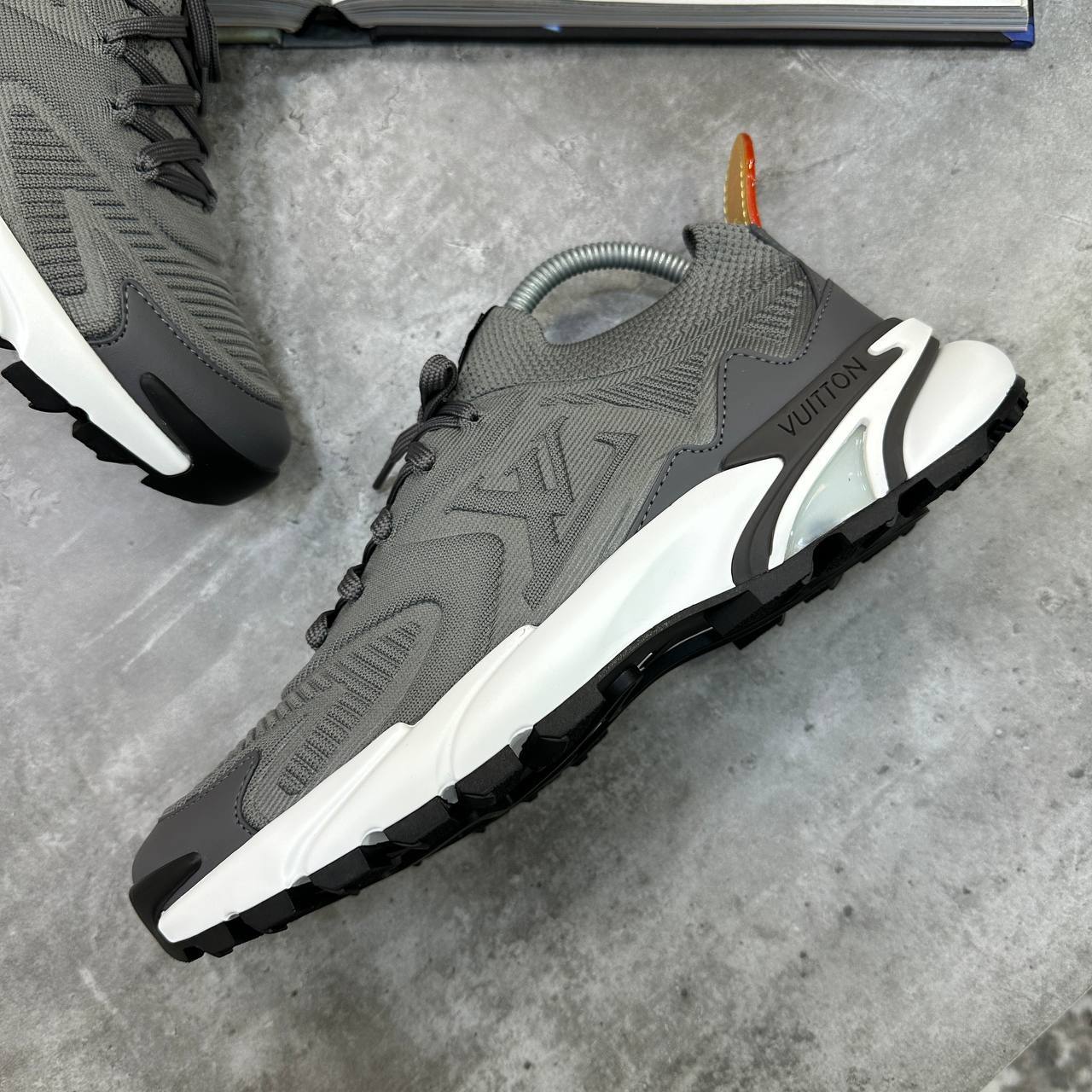 Louis Vuitton LV Runner Tatic Grey Men's Trainers Reps Sale UK Best Quality AAA Replica