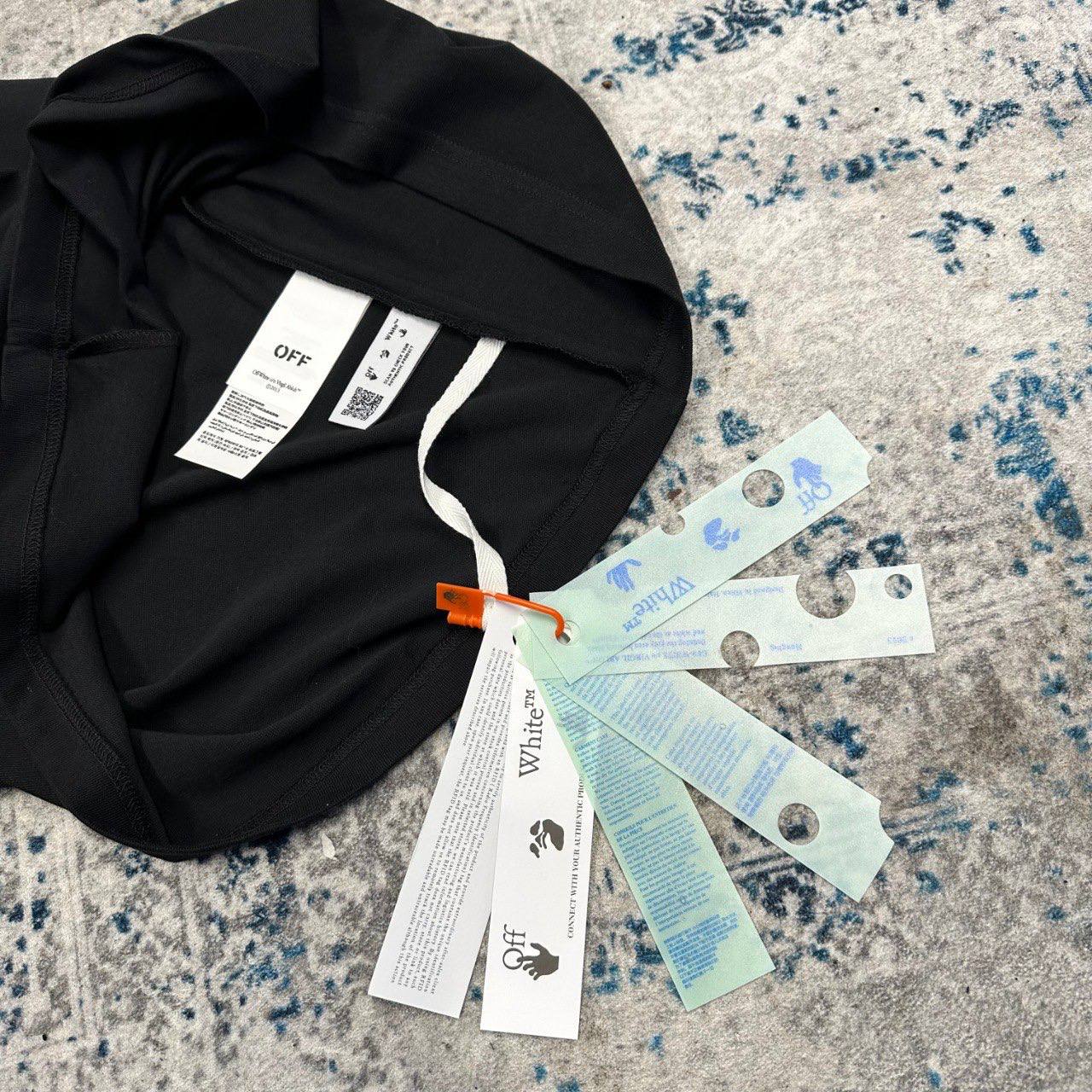 Off-White Caravaggio Arrow Over Men's Women's T-Shirts in 2 Colors Reps Sale UK Best Quality AAA Replica