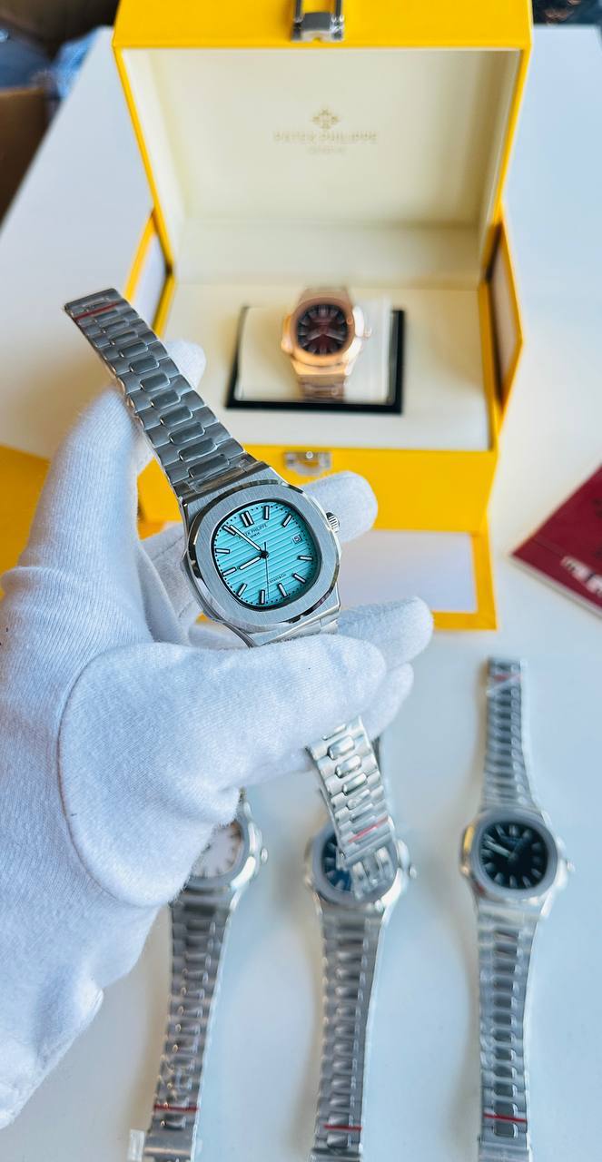 Patek Philippe Nautilus 5711/1A-018 Men's Watch Tiffany Blue Dial UK Best Quality AAA Reps