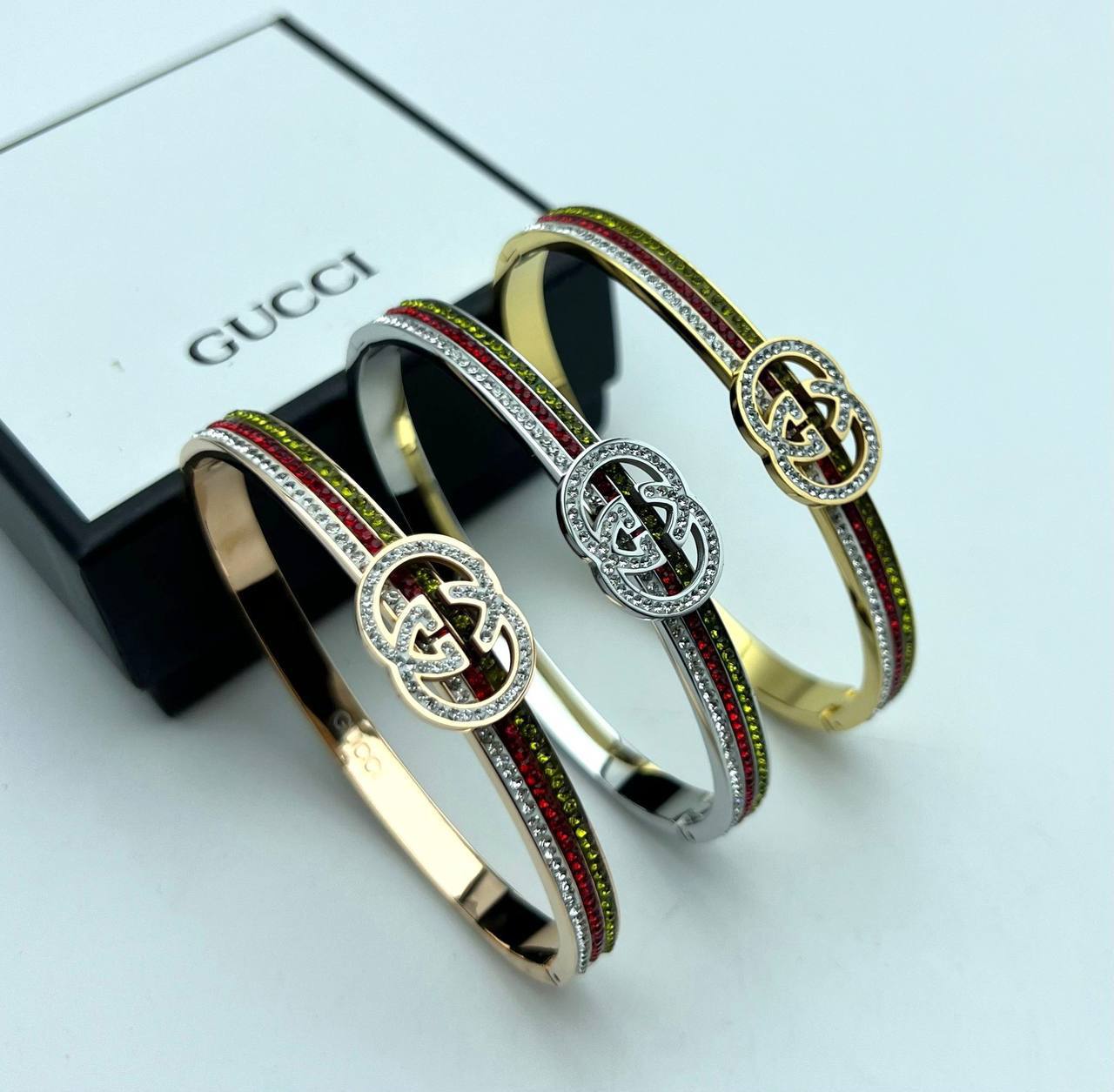 Gucci GG Interlocking Logo Bracelet Women's in Different Colors Reps Sale UK Best Quality AAA Replica