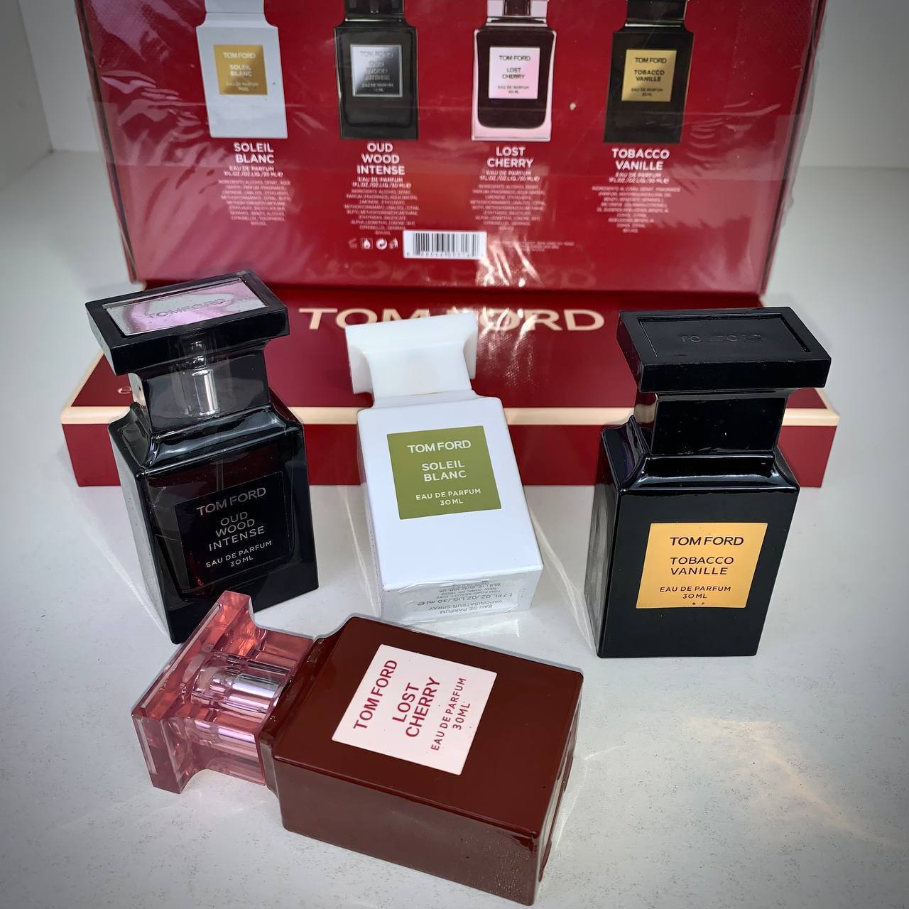 Tom Ford 4x30ml Eau de Perfume Gift Set Men's Women's Reps Sale UK Best Quality AAA Replica