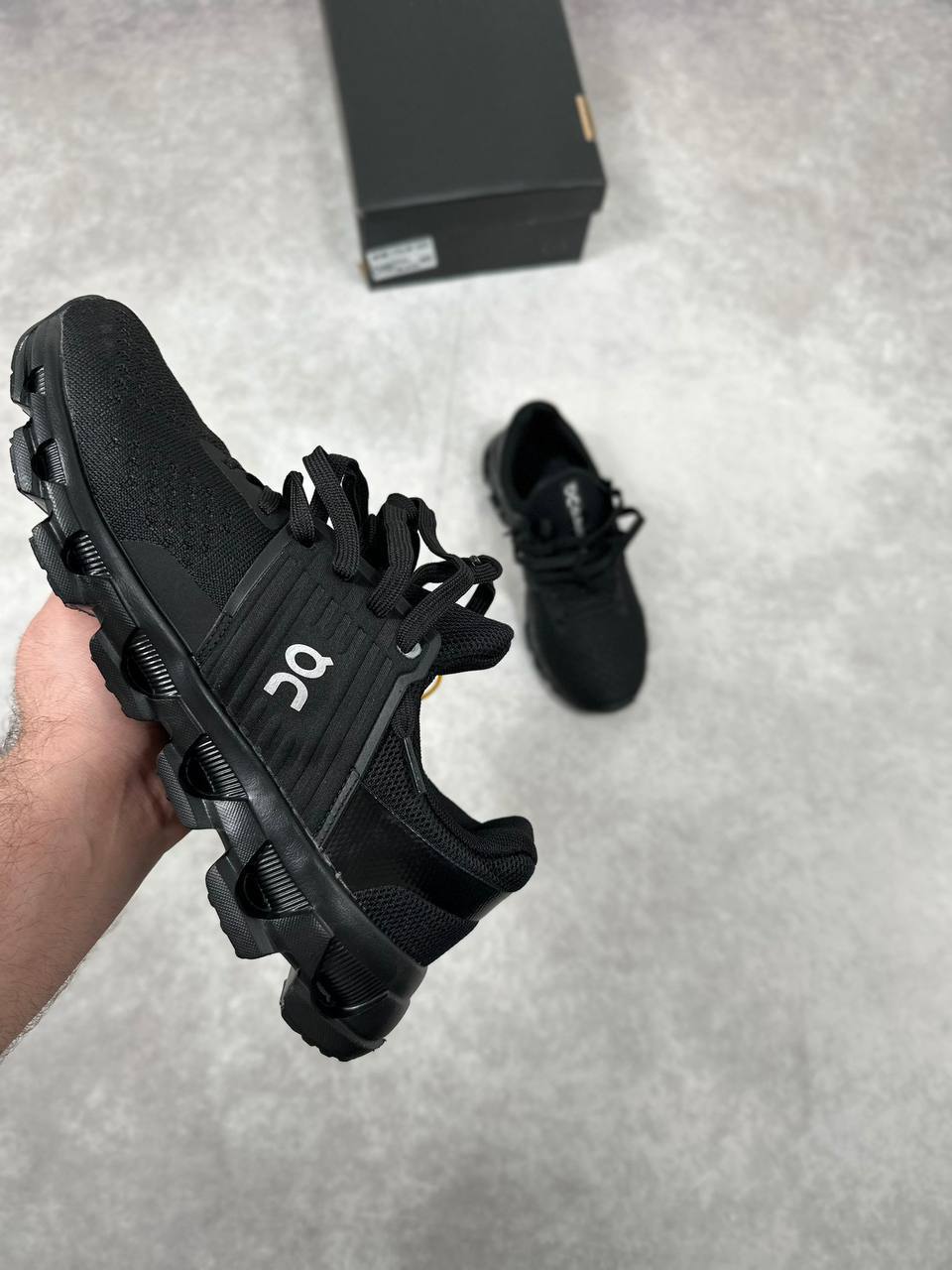 On Cloudswift 3 Black Running Trainers White Men's Reps UK Best Quality AAA Replica