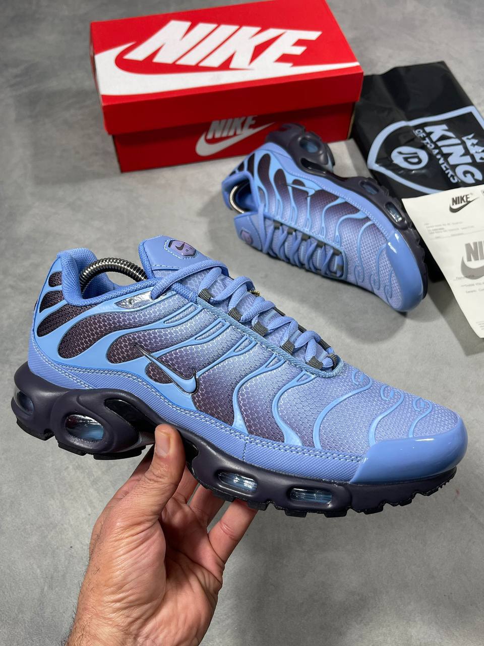 Nike TN Air Max Plus DM0032-404 "World Indigo" Trainers Men's Reps UK Best Quality AAA Replica