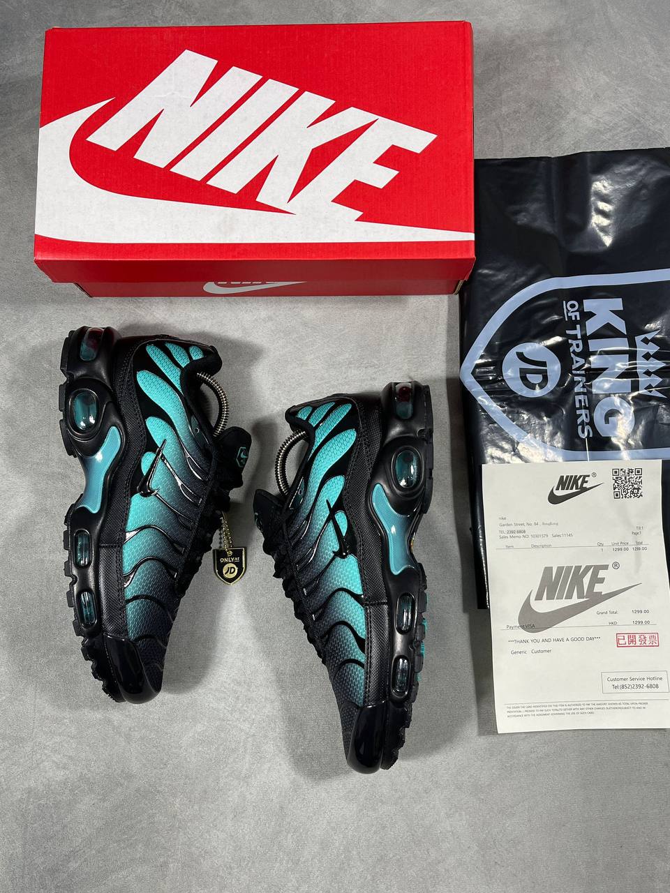 Nike TN Air Max Plus DM0032-401 "Black Dusty Cactus" Trainers Men's Reps UK Best Quality AAA Replica