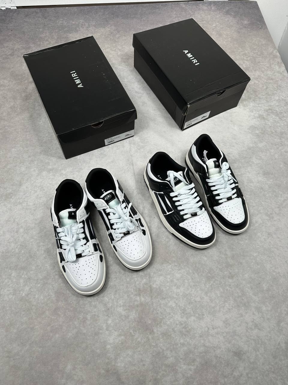 Amiri Skeleton Skel Low Sneakers Men's in 2 Colors Reps UK Best Quality Sale AAA Replica