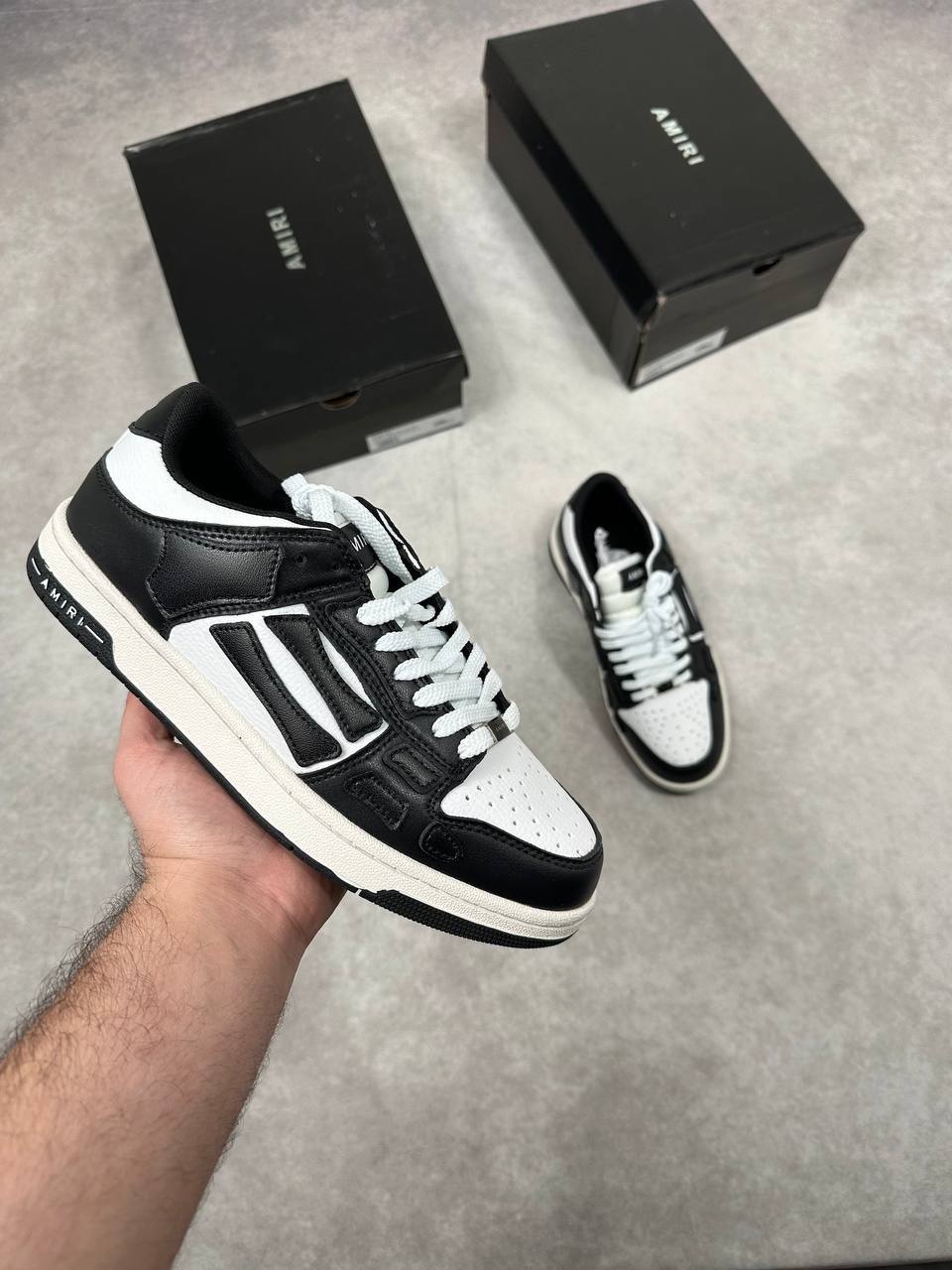 Amiri Skeleton Skel Low Sneakers Men's in 2 Colors Reps UK Best Quality Sale AAA Replica