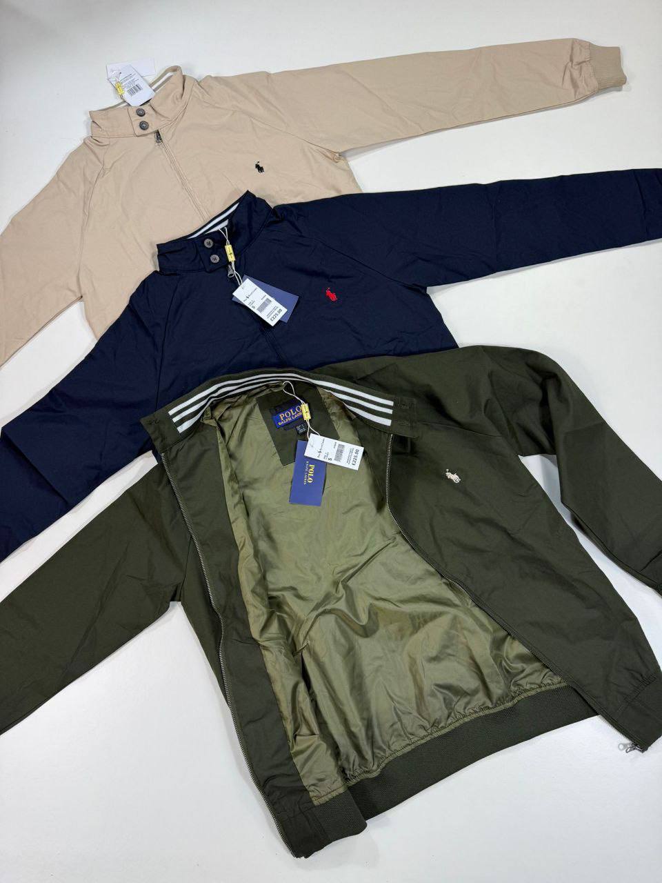 Polo Ralph Lauren Full Zip  Signature Men's Women's Jackets in Different Colors Reps UK Best Quality AAA Replica
