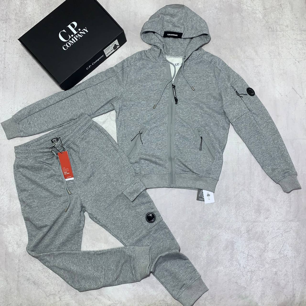 C.P. Company Diagonal Raised Fleece Full-Zip Tracksuit in Different Colors Reps Sale UK Best Quality AAA Replica