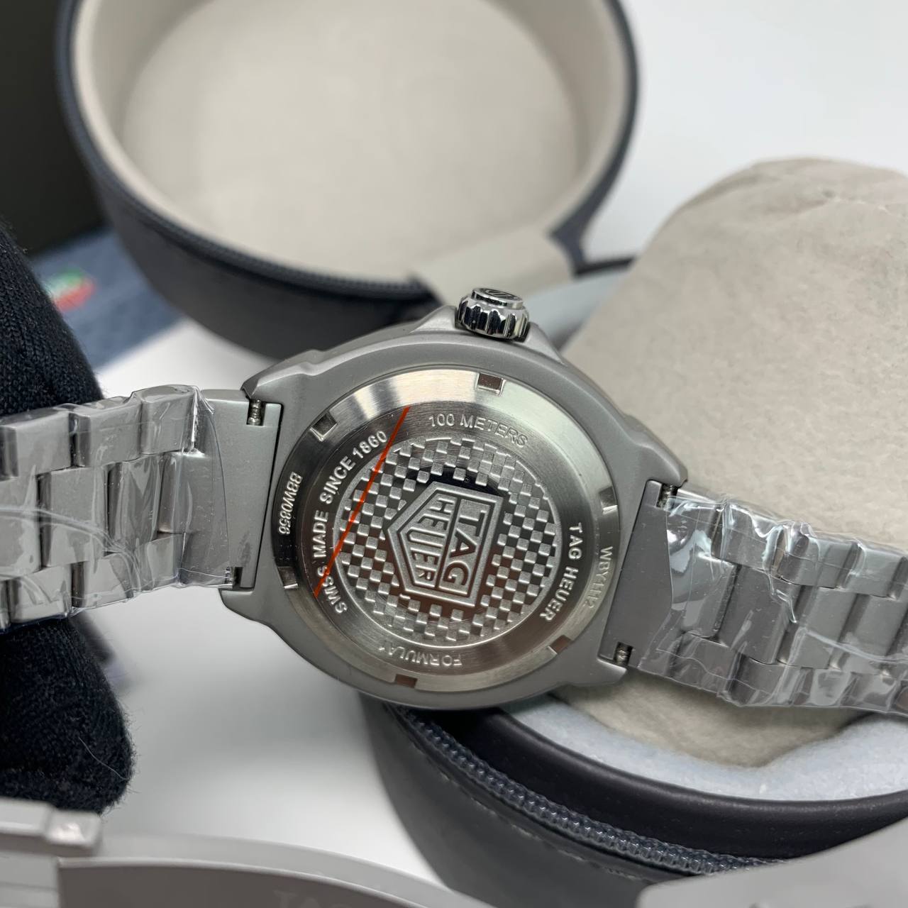 Tag Heuer Formula 1 Solargraph Stainless Steel Case with White Dial & Black Bezel Men's Watch Model Reference: WBY1111.BA0042 UK Replica AAA Best Quality Reps