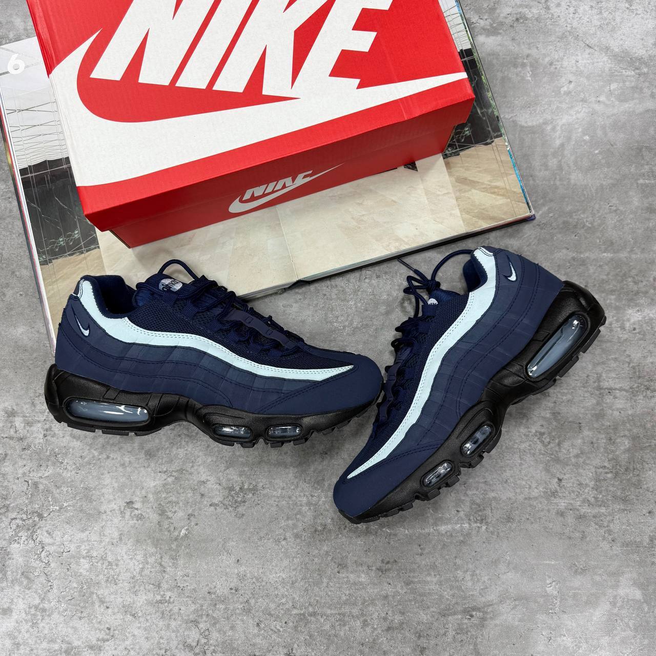 Nike Air Max 95 "Obsidian Blue" IH4457-400 Trainers Men's Reps UK Best Quality Sale AAA Replica