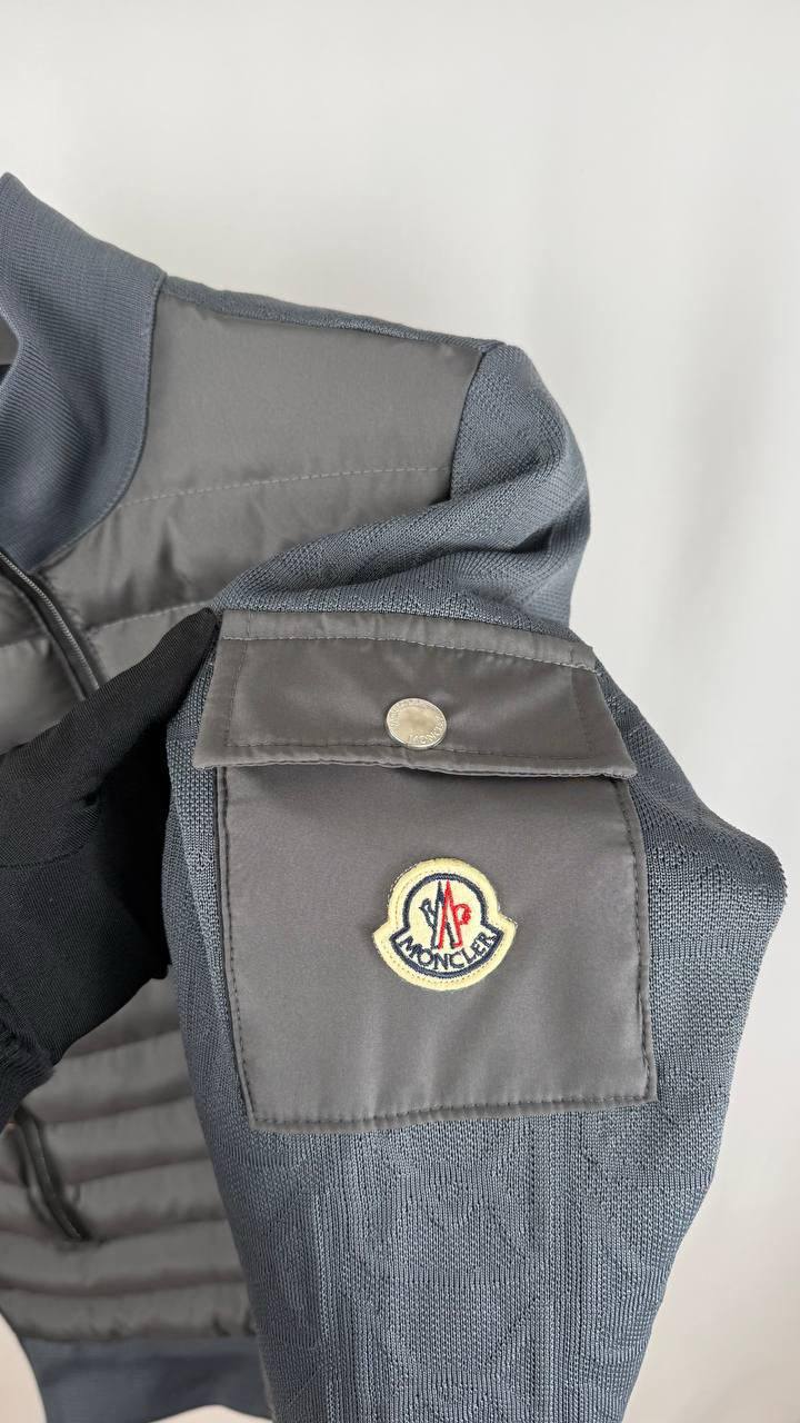 Moncler Padded Zip-Up Hybrid Jacket in 2 Colors Reps Sale UK Best Quality AAA Replica in 2 Colors Reps Sale UK Best Quality AAA Replica