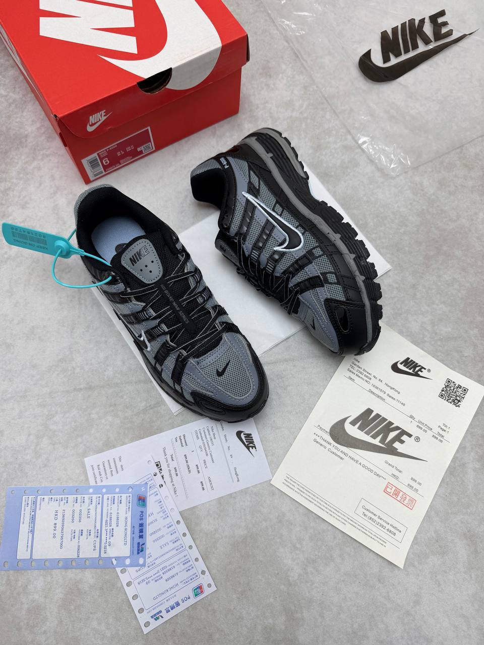 Nike P-6000 Black Anthracite Cool Grey - IV6029-001 Trainers Men's Reps Sale UK Best Quality Replica