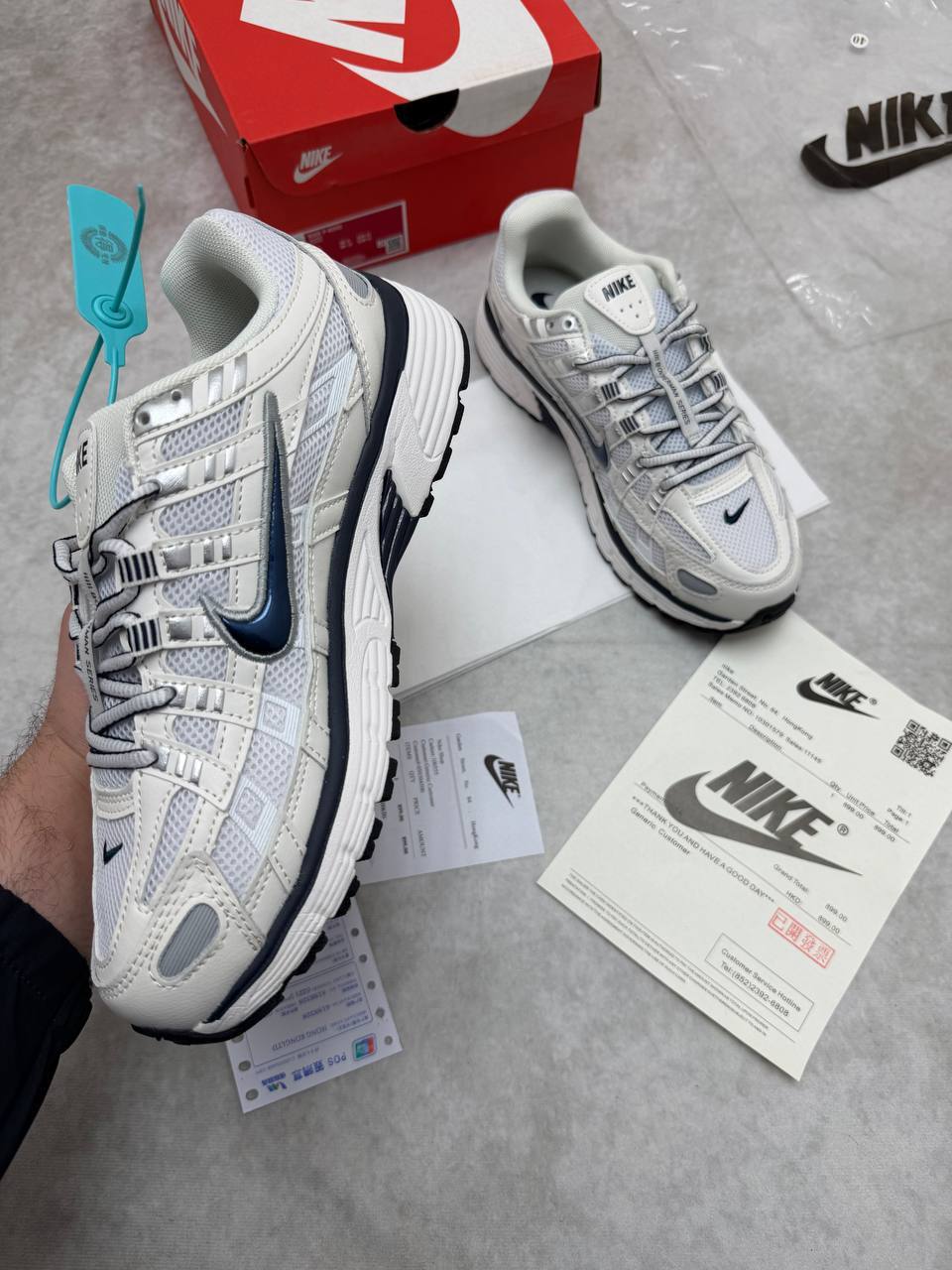 Nike P-6000 Phantom Obsidian Summit White CD6404-018 Trainers Men's Reps Sale UK Best Quality Replica