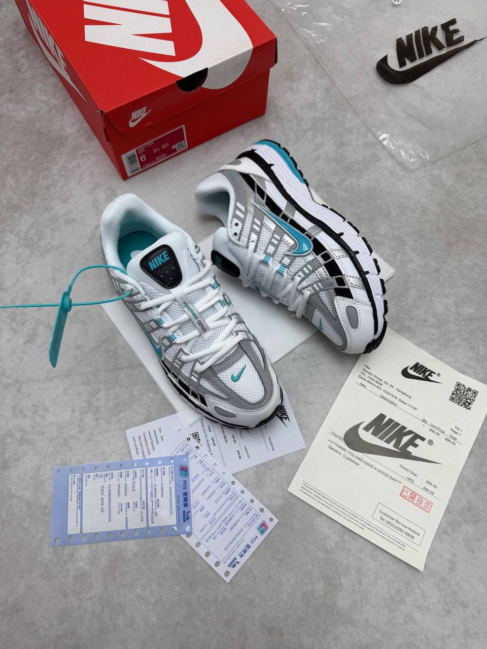 Nike P-6000 White Dusty Cactus Metallic Silver CD6404-103 Trainers Men's Reps Sale UK Best Quality Replica