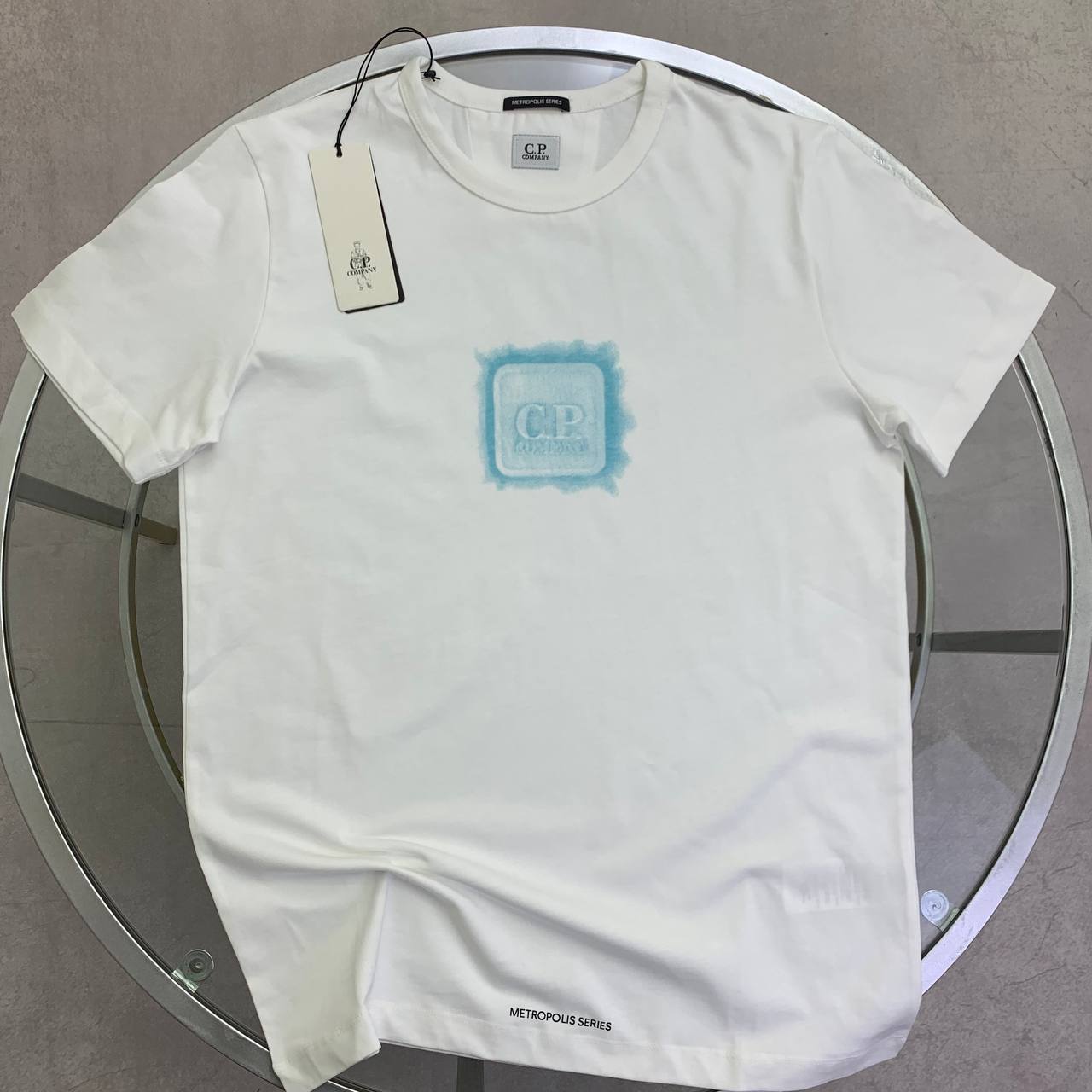 C.P. Company Metropolis Series Mercerized Badge T-Shirt in Different Colors Reps Sale UK Best Quality AAA Replica