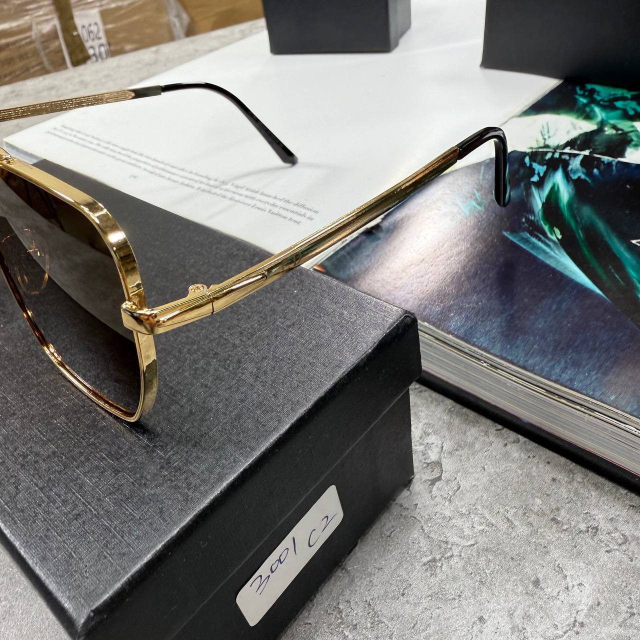 Christian Dior Men’s S17U Gold-Tone Sunglasses with Brown Lenses Men's Women's Reps Sale UK Best Quality AAA Replica
