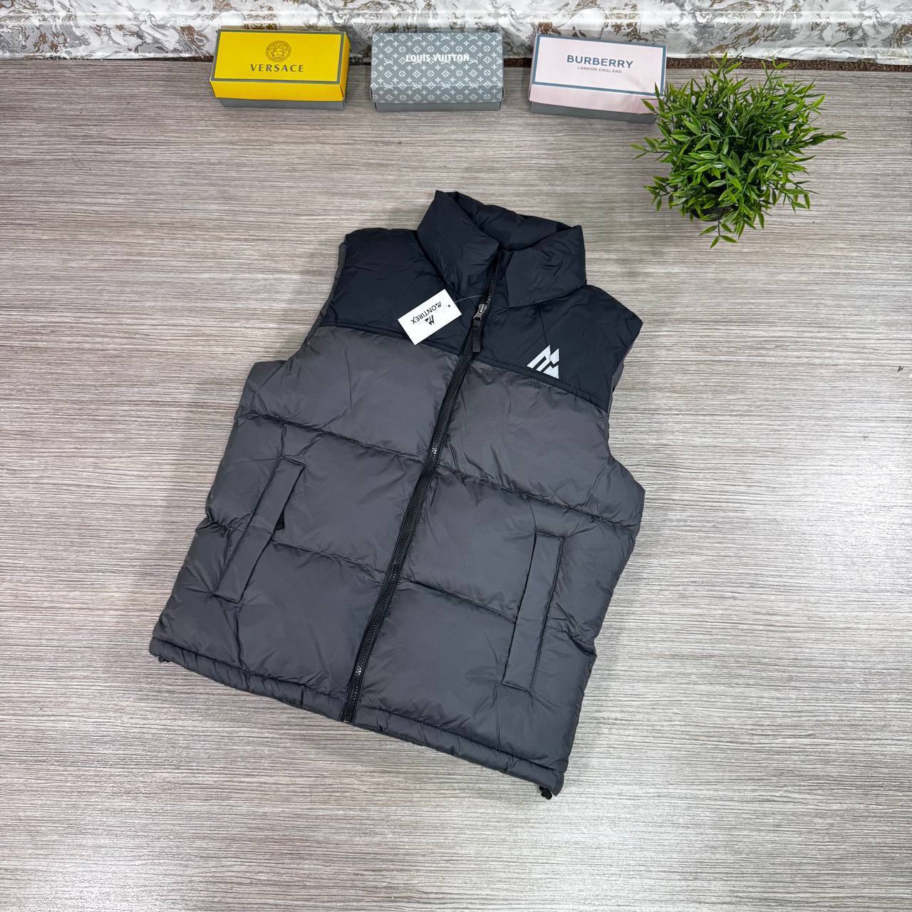 Montirex Logo Padded Gilet in Different Colors Men's Reps Sale UK Best Quality AAA Replica