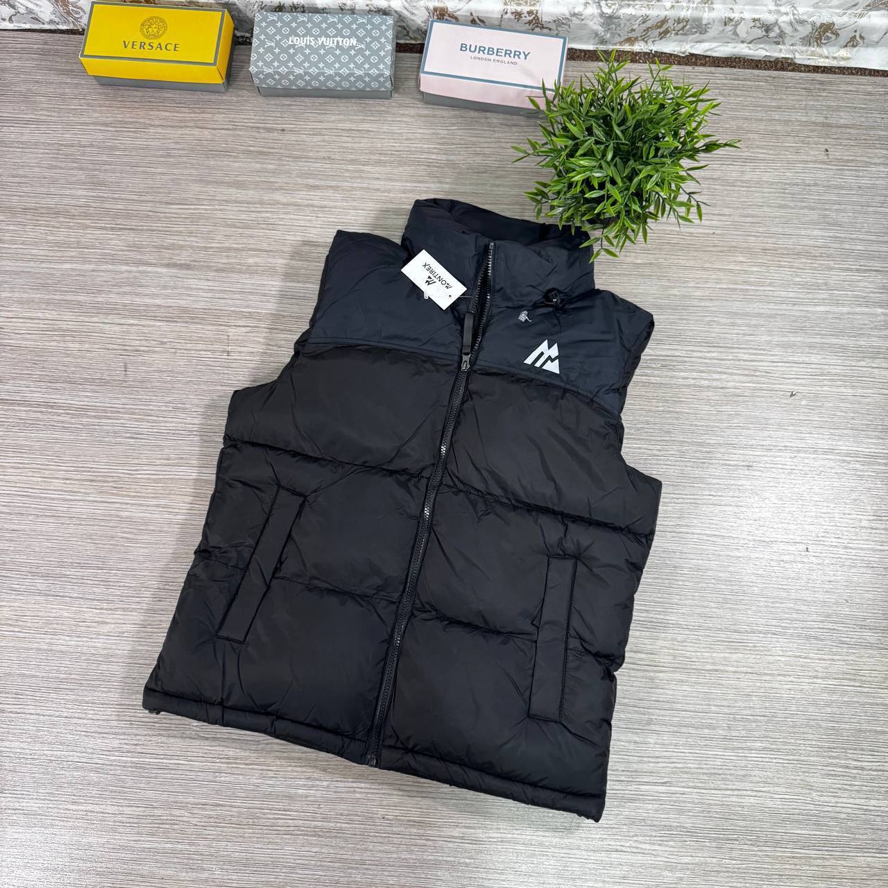 Montirex Logo Padded Gilet in Different Colors Men's Reps Sale UK Best Quality AAA Replica
