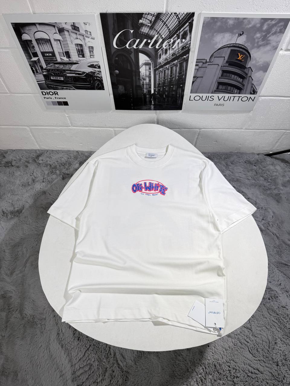 Off-White Sketch Arrow Skate Men's Women's T-Shirts in Different Colors Reps UK Best Quality AAA Replica