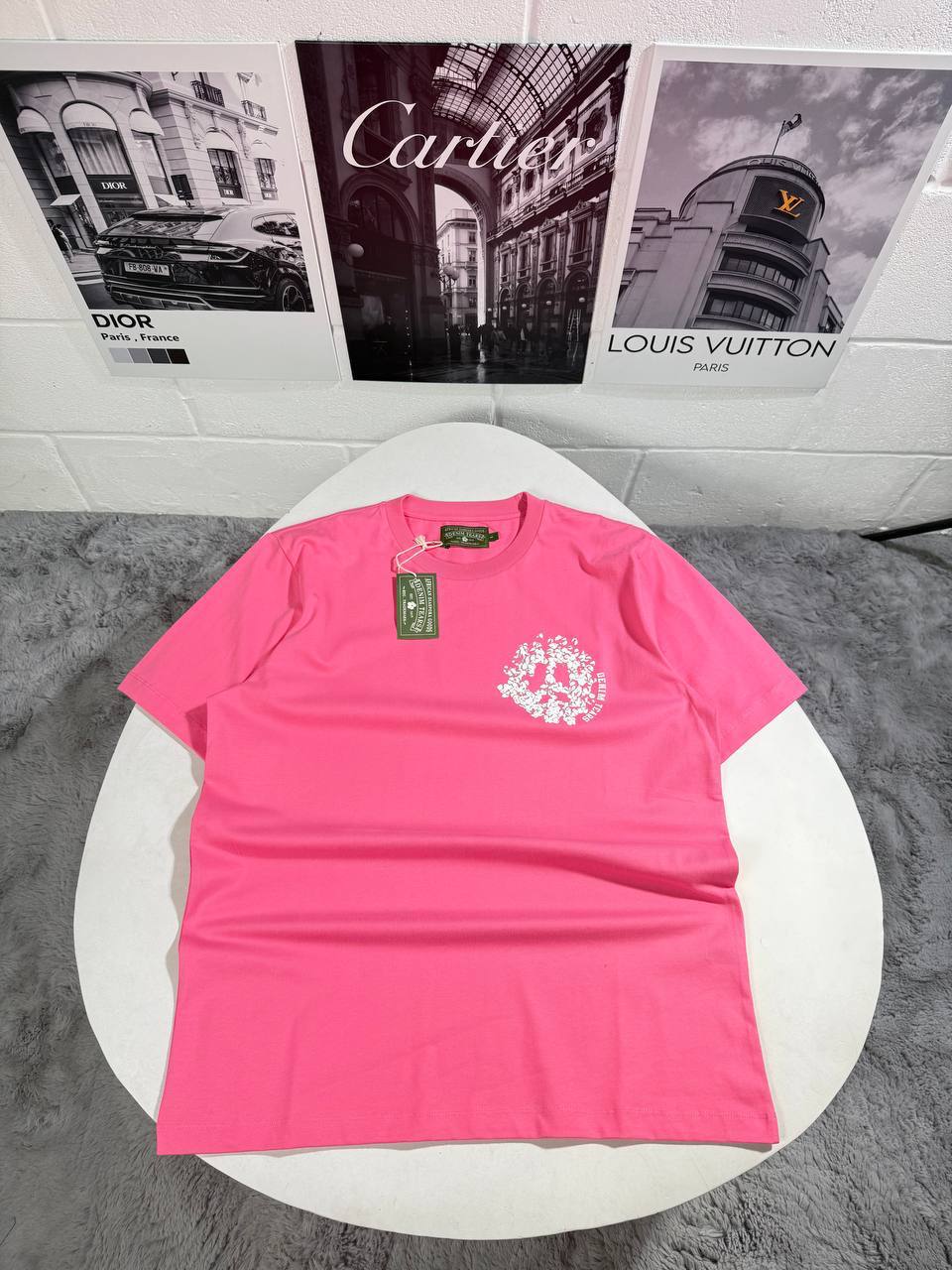Denim Tears University Brand Signature White Graphic Men's Women's T-Shirts in Different Colors Reps UK Best Quality AAA Replica