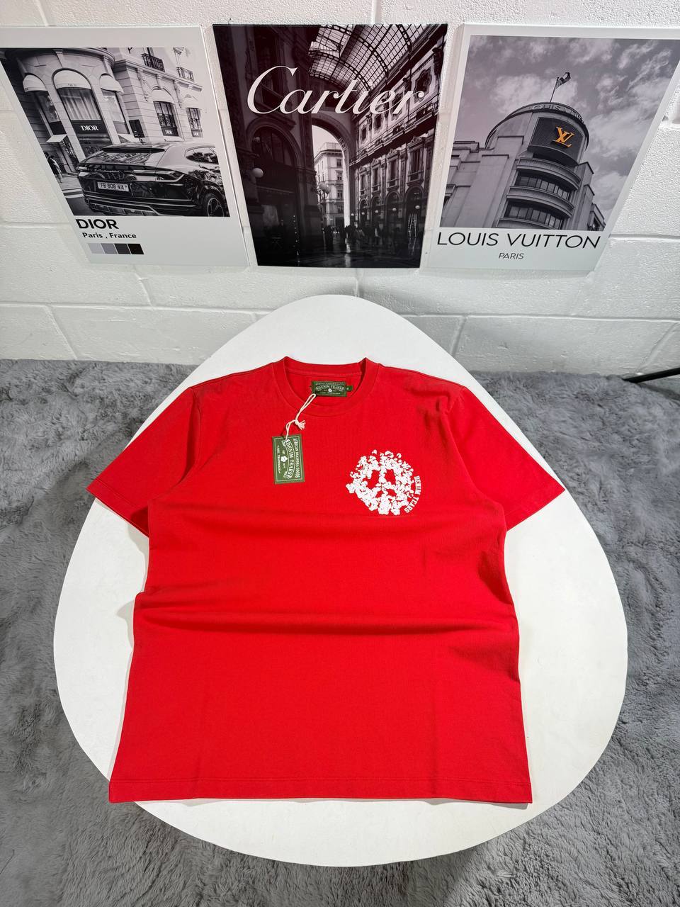 Denim Tears University Brand Signature White Graphic Men's Women's T-Shirts in Different Colors Reps UK Best Quality AAA Replica