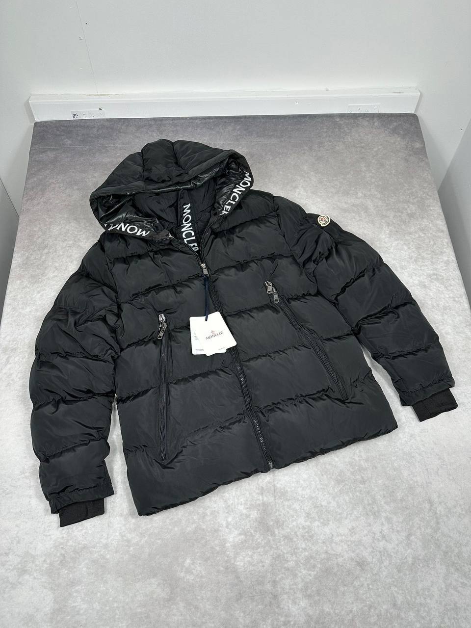 Moncler Montcla Down Men's Women's Jacket in Black Reps Sale UK Best Quality AAA Replica