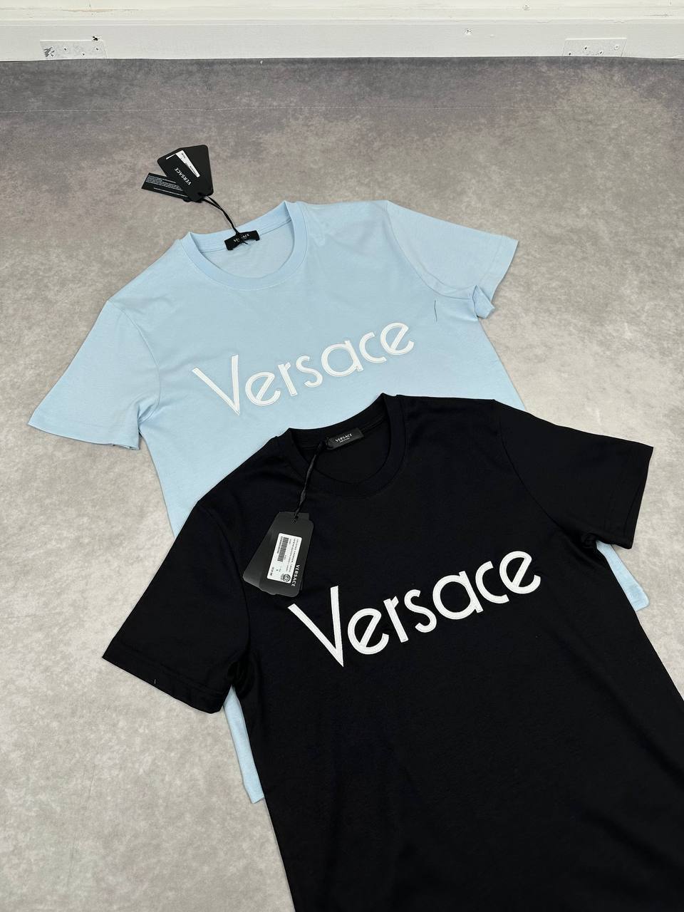 Versace 1978 Re-Edition Cotton Men's Women's T-Shirts in 2 Colors Reps UK Best Quality AAA Replica
